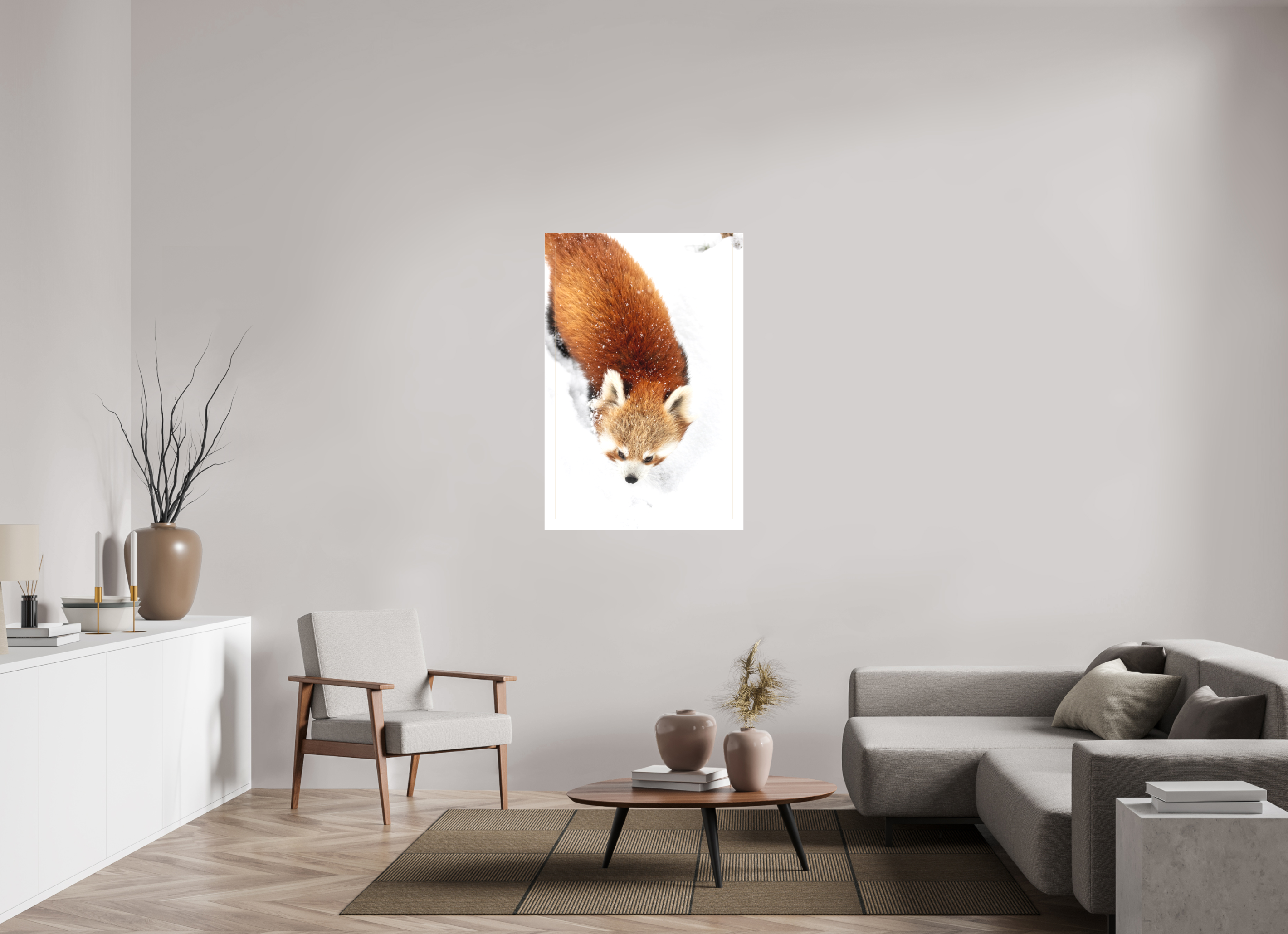 80 x 120 cm, Leinwand Snowbound Explorer