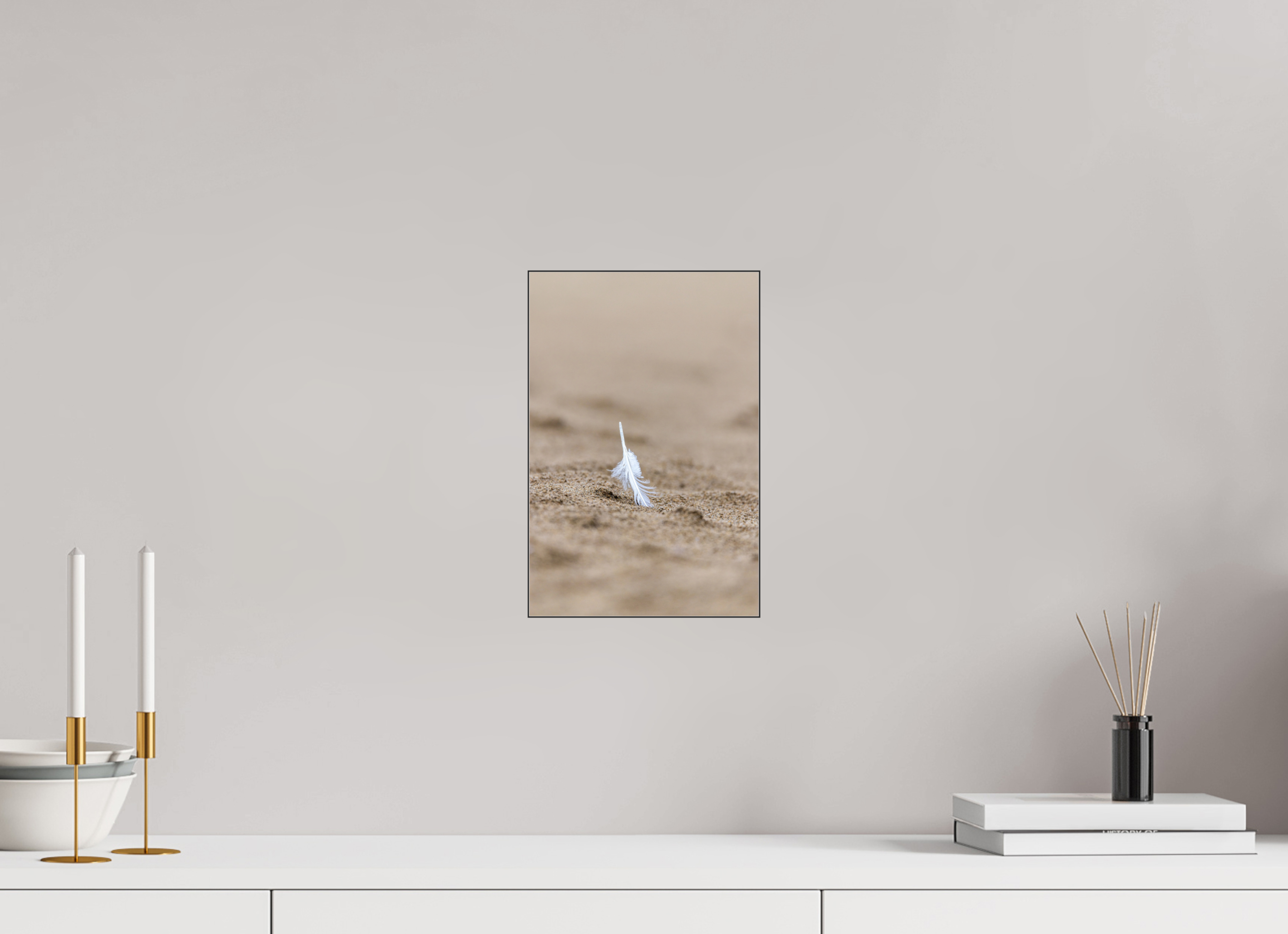20 x 30 cm, Foto-Abzug hinter Acrylglas glänzend Whisper in the Sand