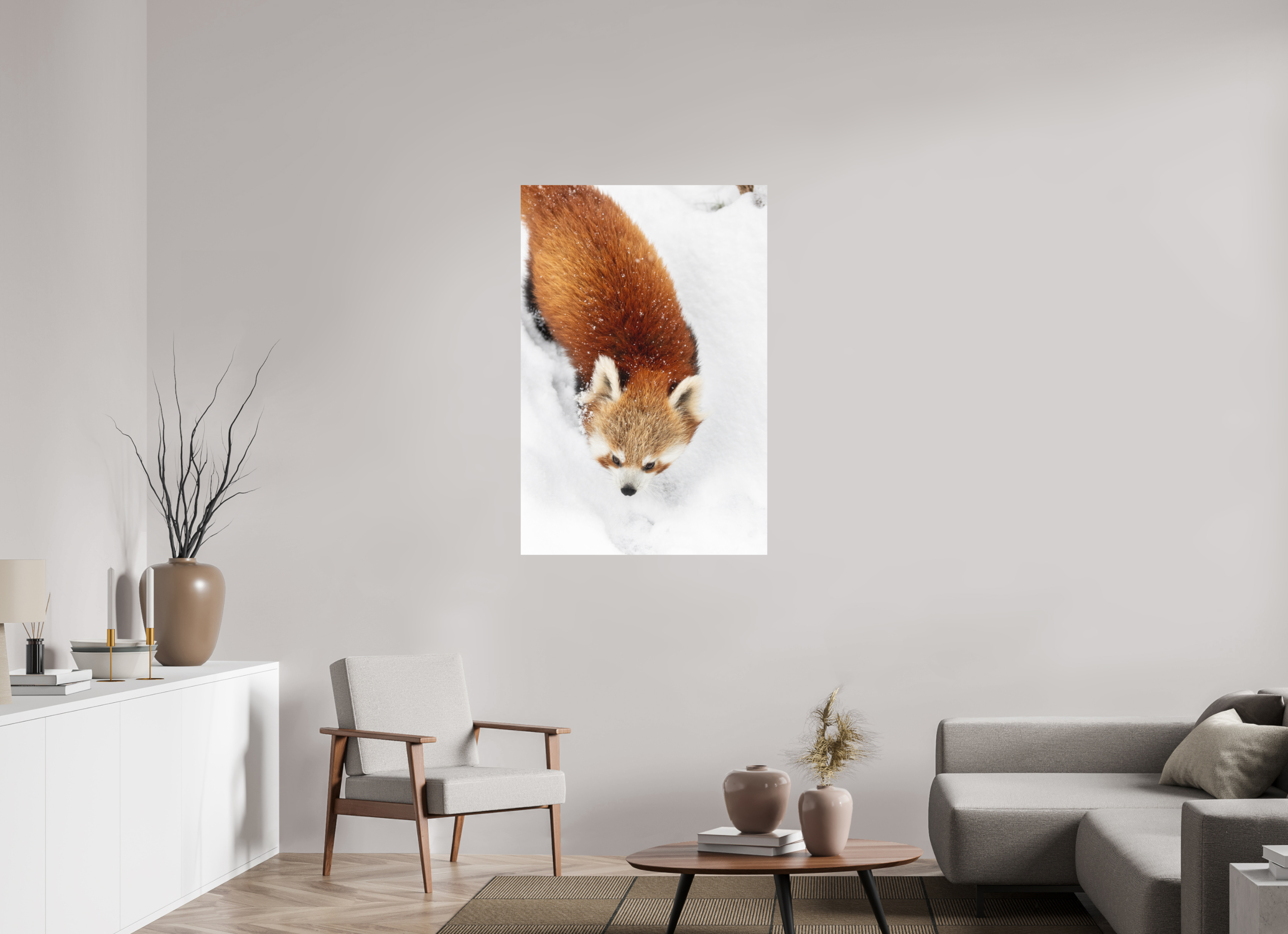 80 x 120 cm, Fine-Art Print Matt Snowbound Explorer