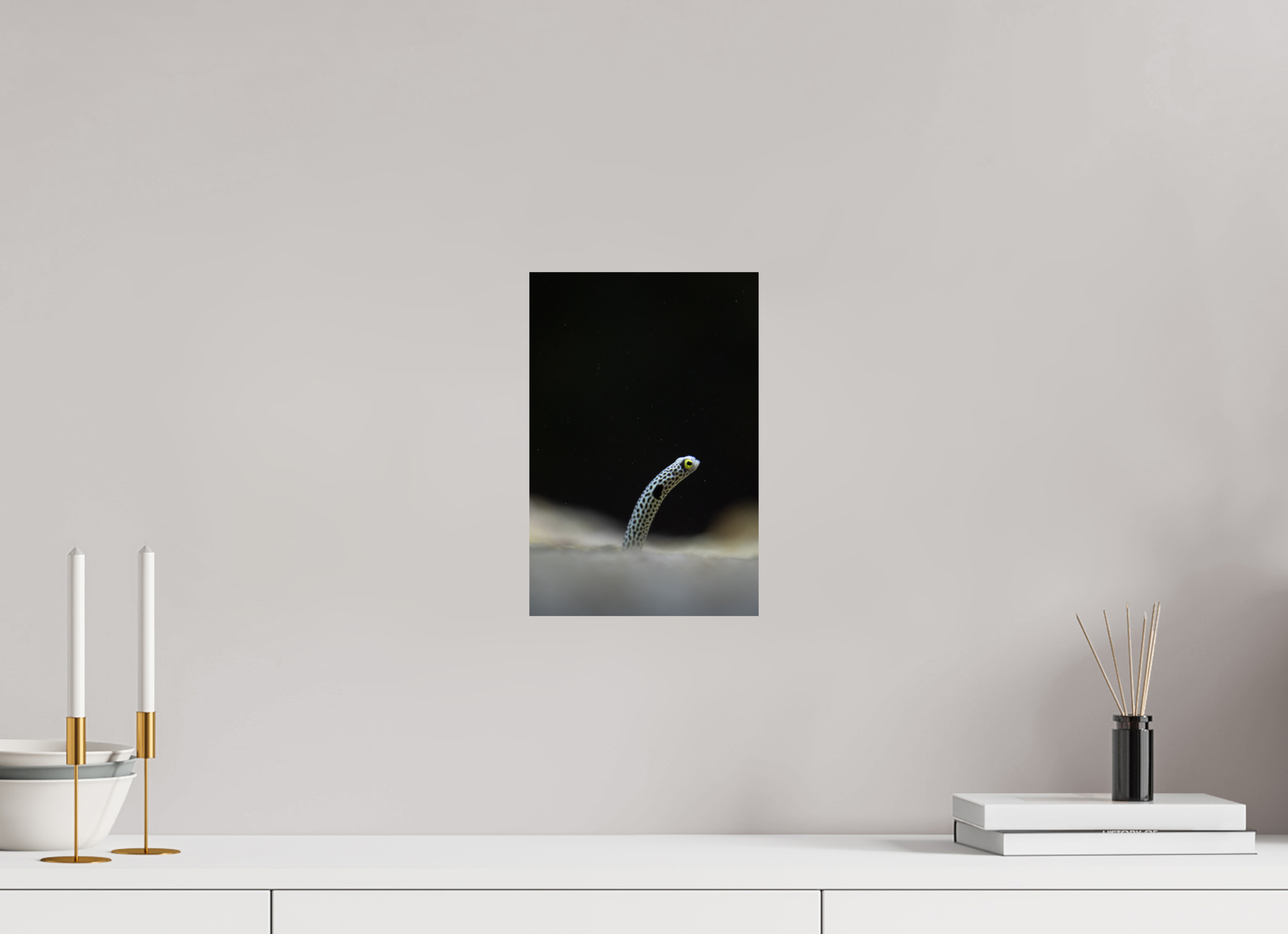 20 x 30 cm, Fine Art Print auf Alu-Dibond Eyes in the Sand