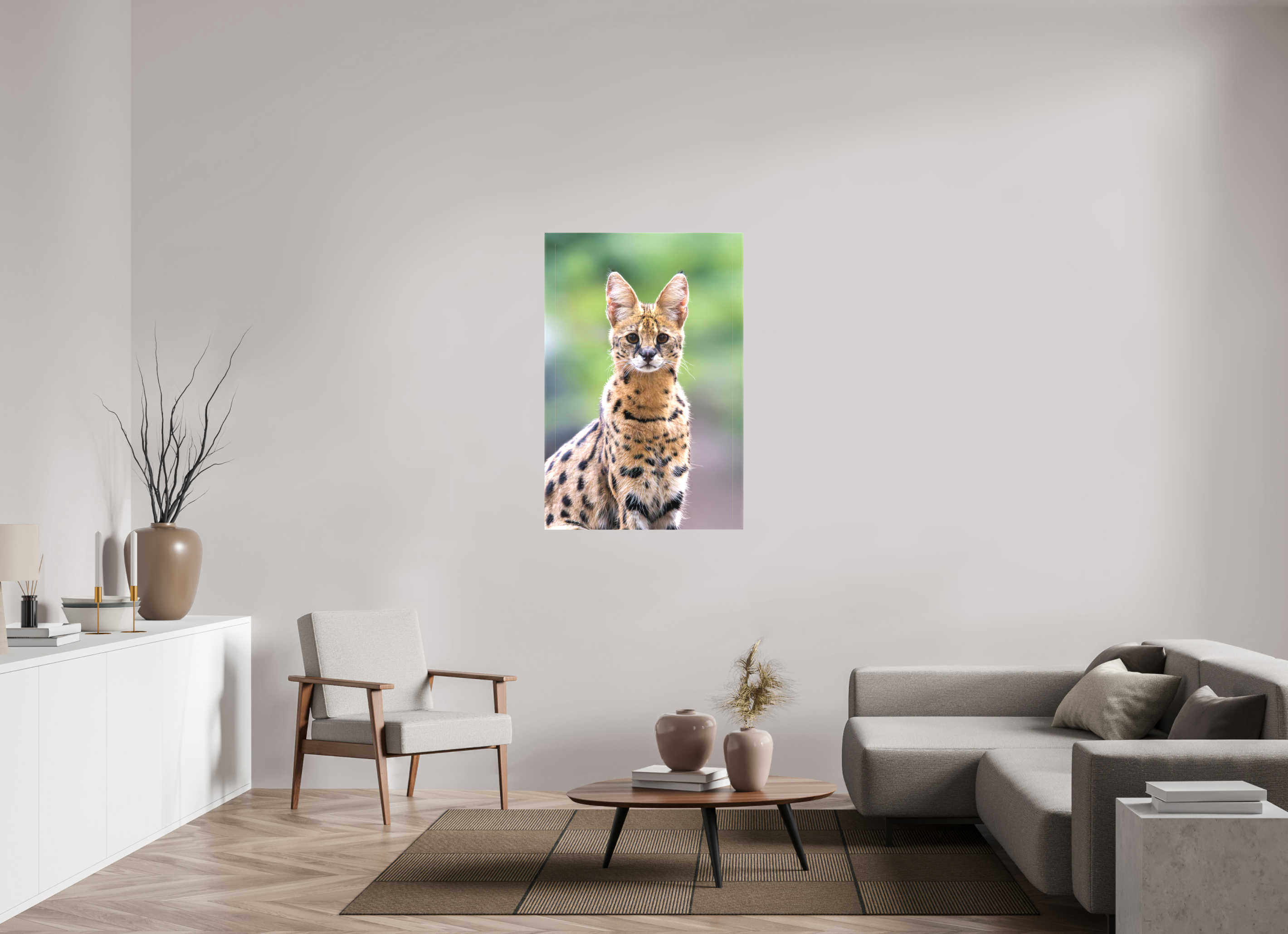 80 x 120 cm, Leinwand Savannah Spirit