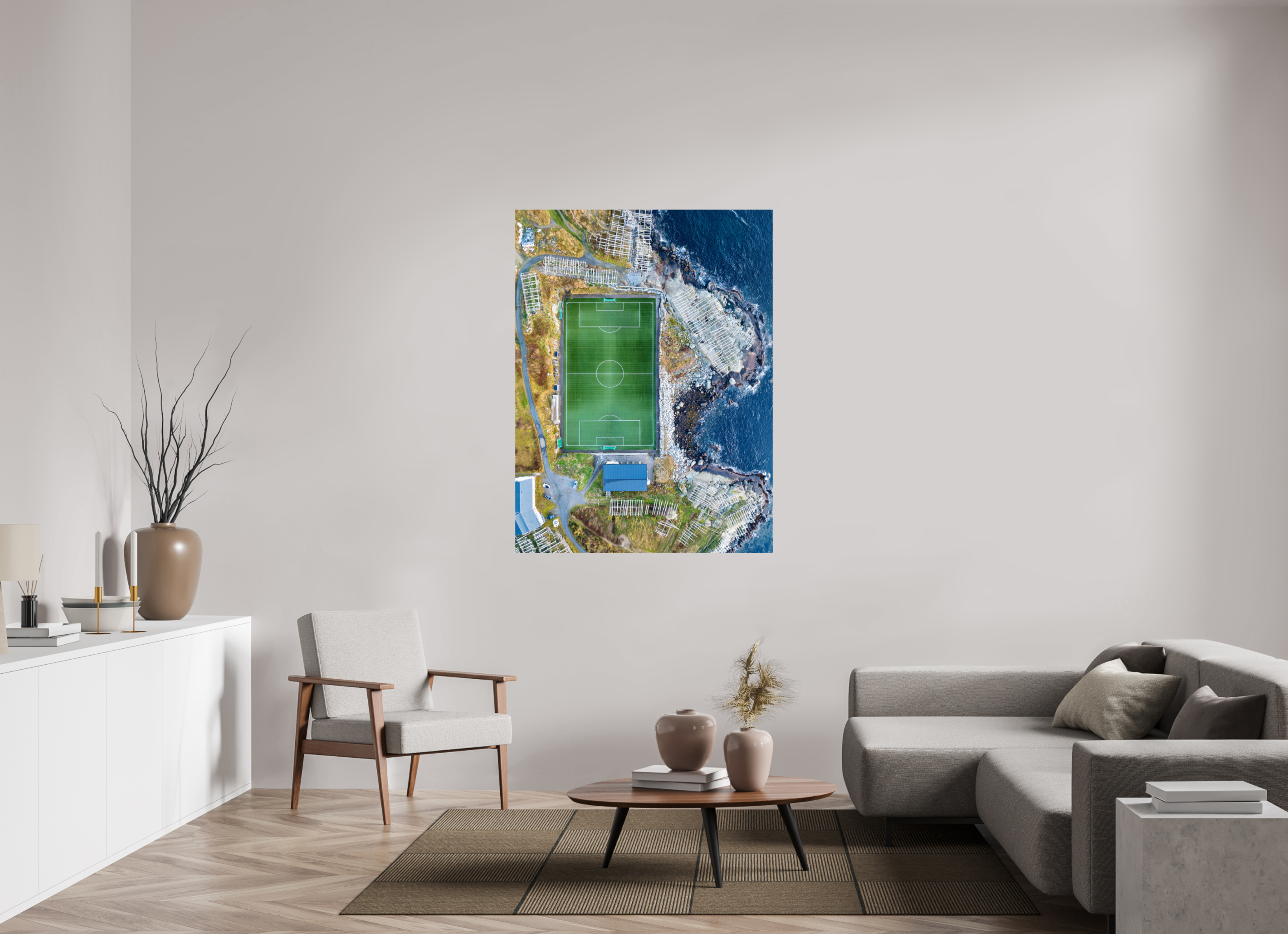 105 x 140 cm, Fine Art Print auf Alu-Dibond Play by the Sea