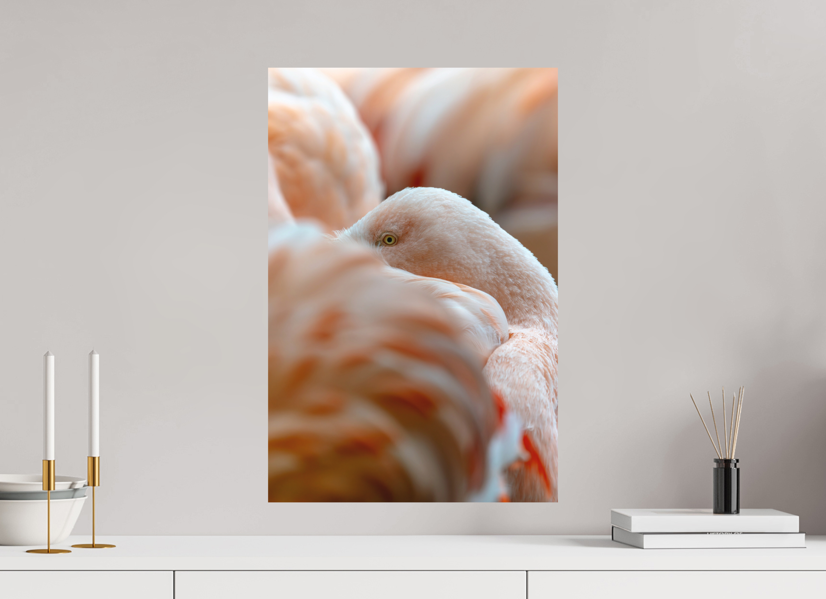 40 x 60 cm, Fine-Art Print Matt Among the Flock