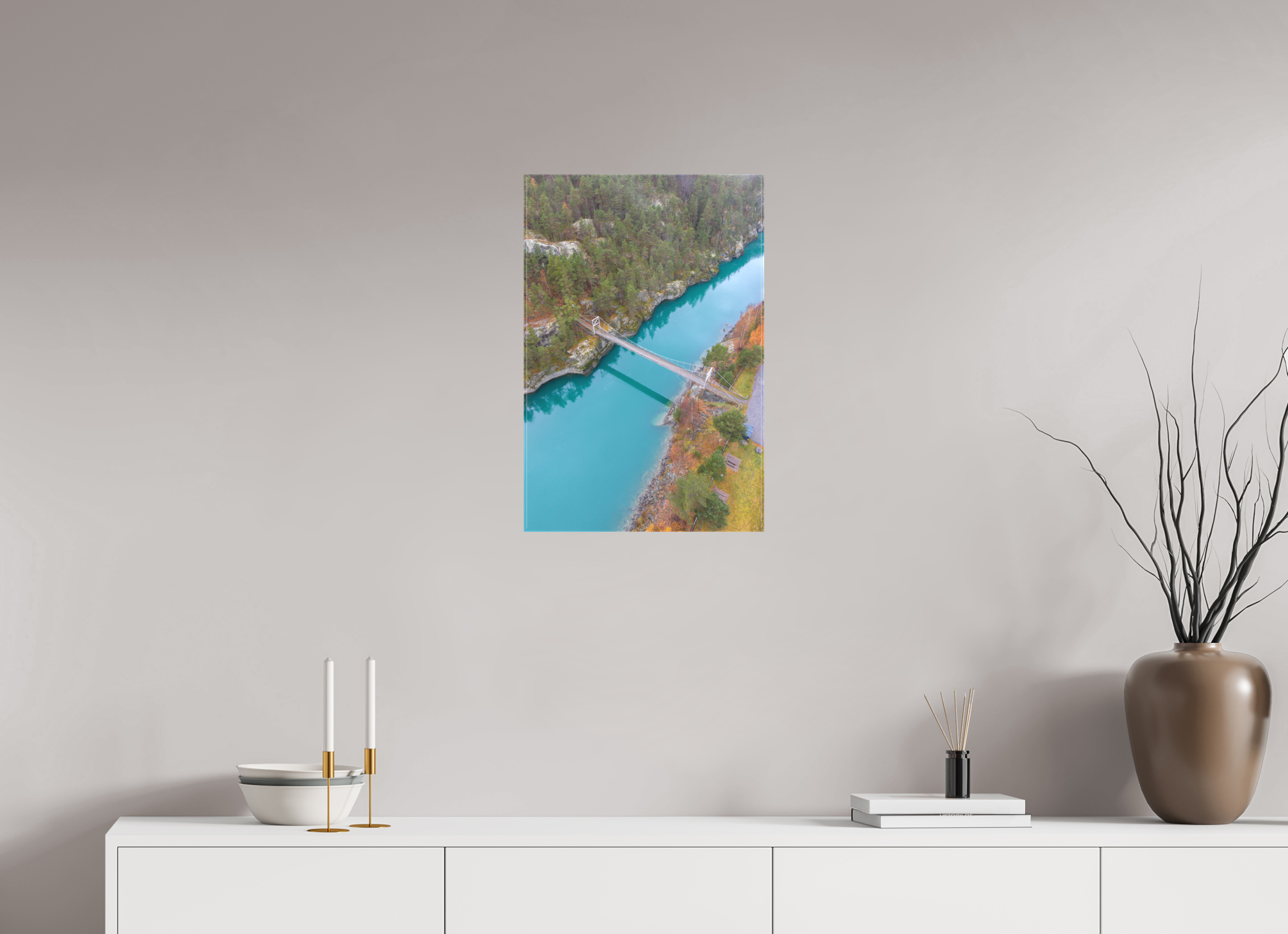 40 x 60 cm, Leinwand Suspended Harmony