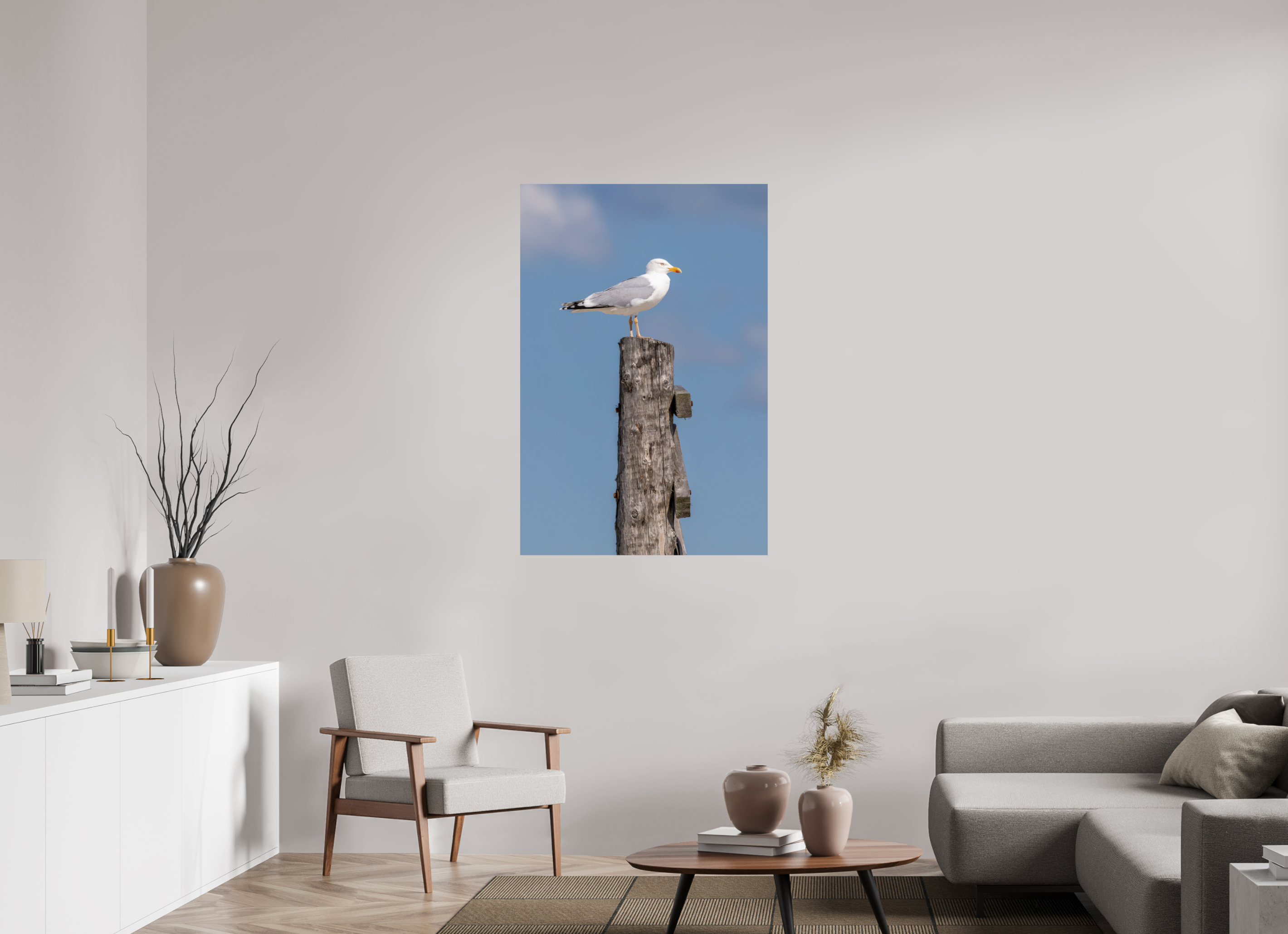 80 x 120 cm, Fine Art Print auf Alu-Dibond Ocean Guardian