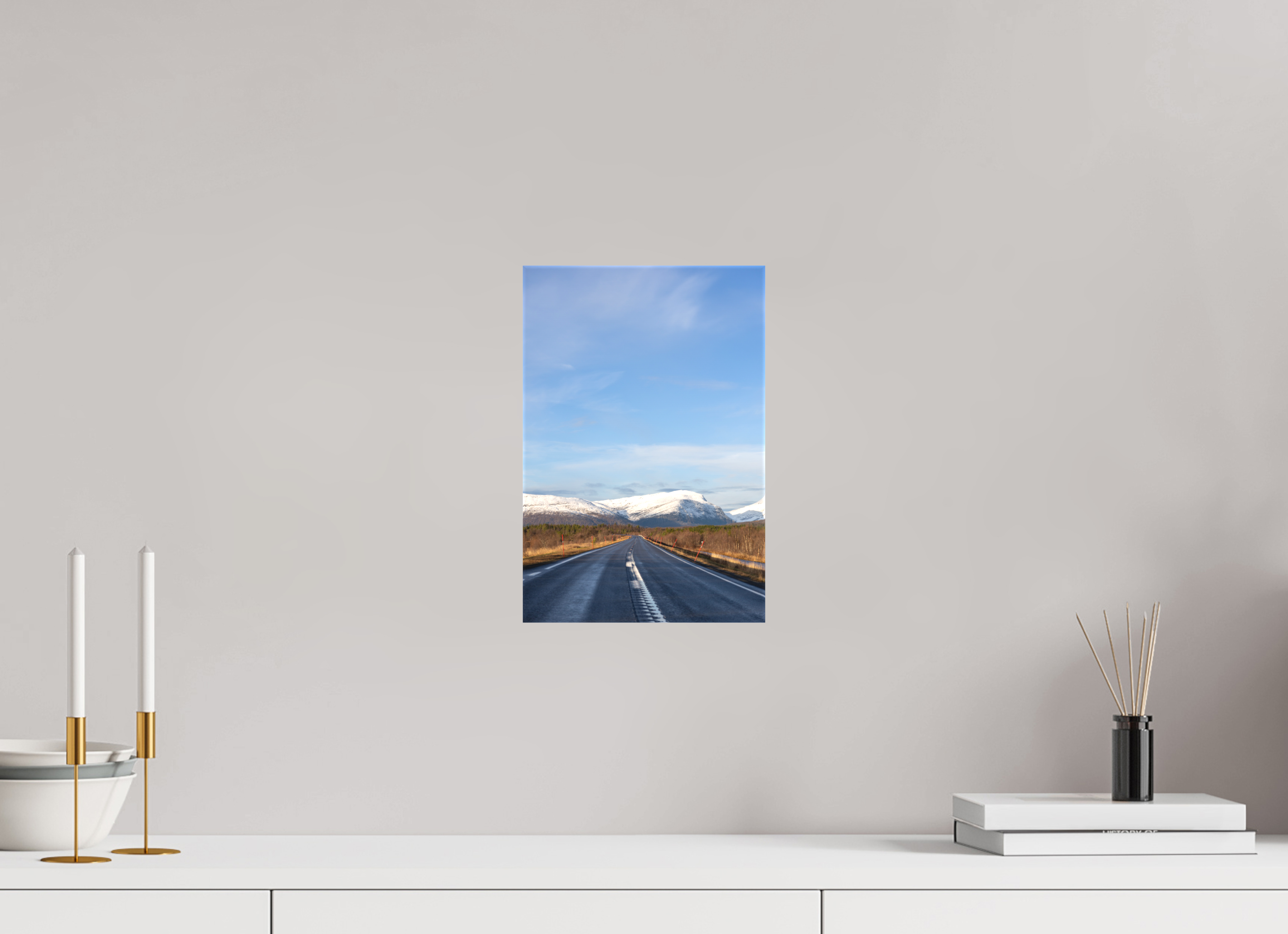 20 x 30 cm, Leinwand Path to the Peaks