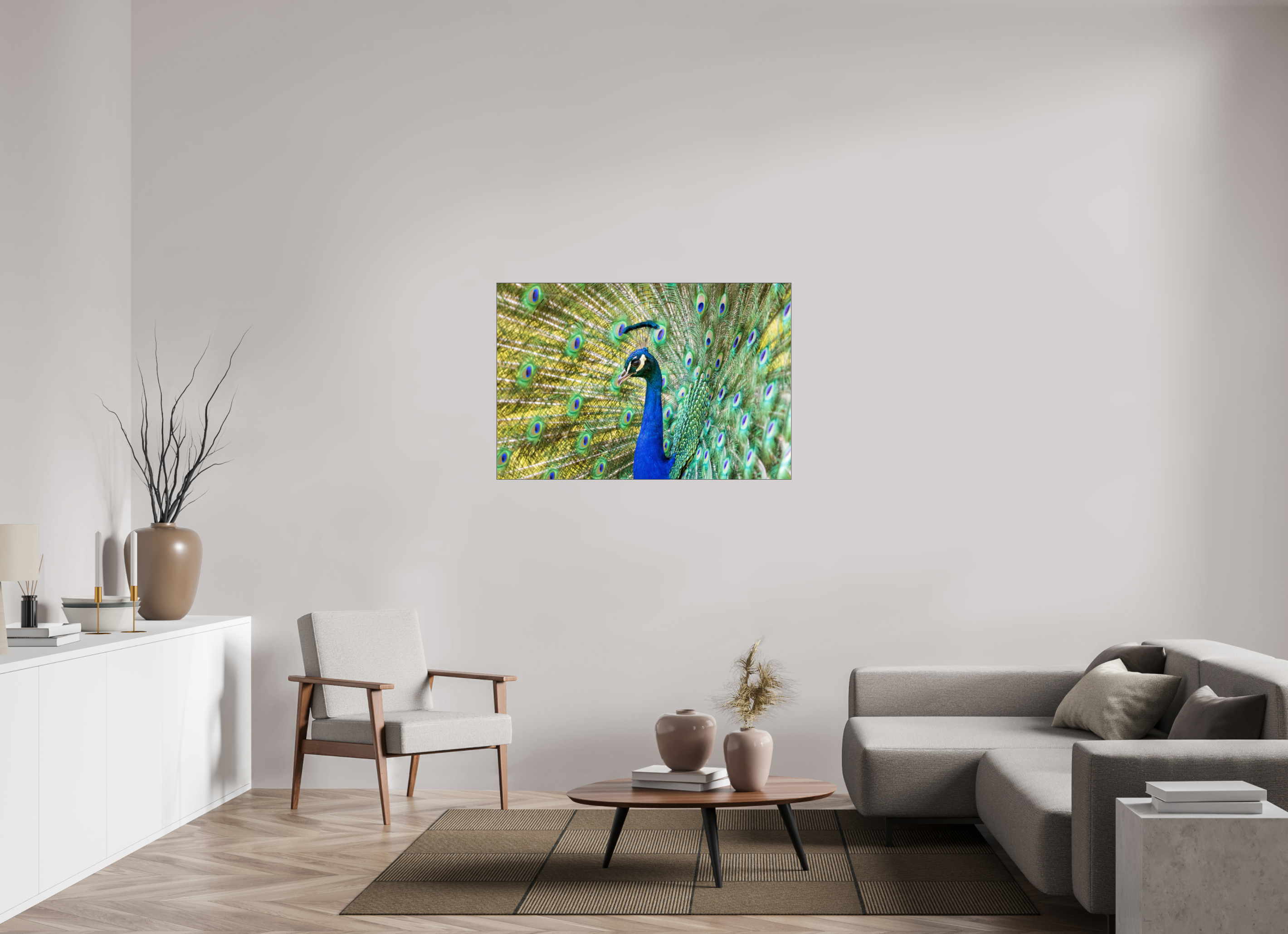 120 x 80 cm, Foto-Abzug hinter Acrylglas glänzend Majestic Profile