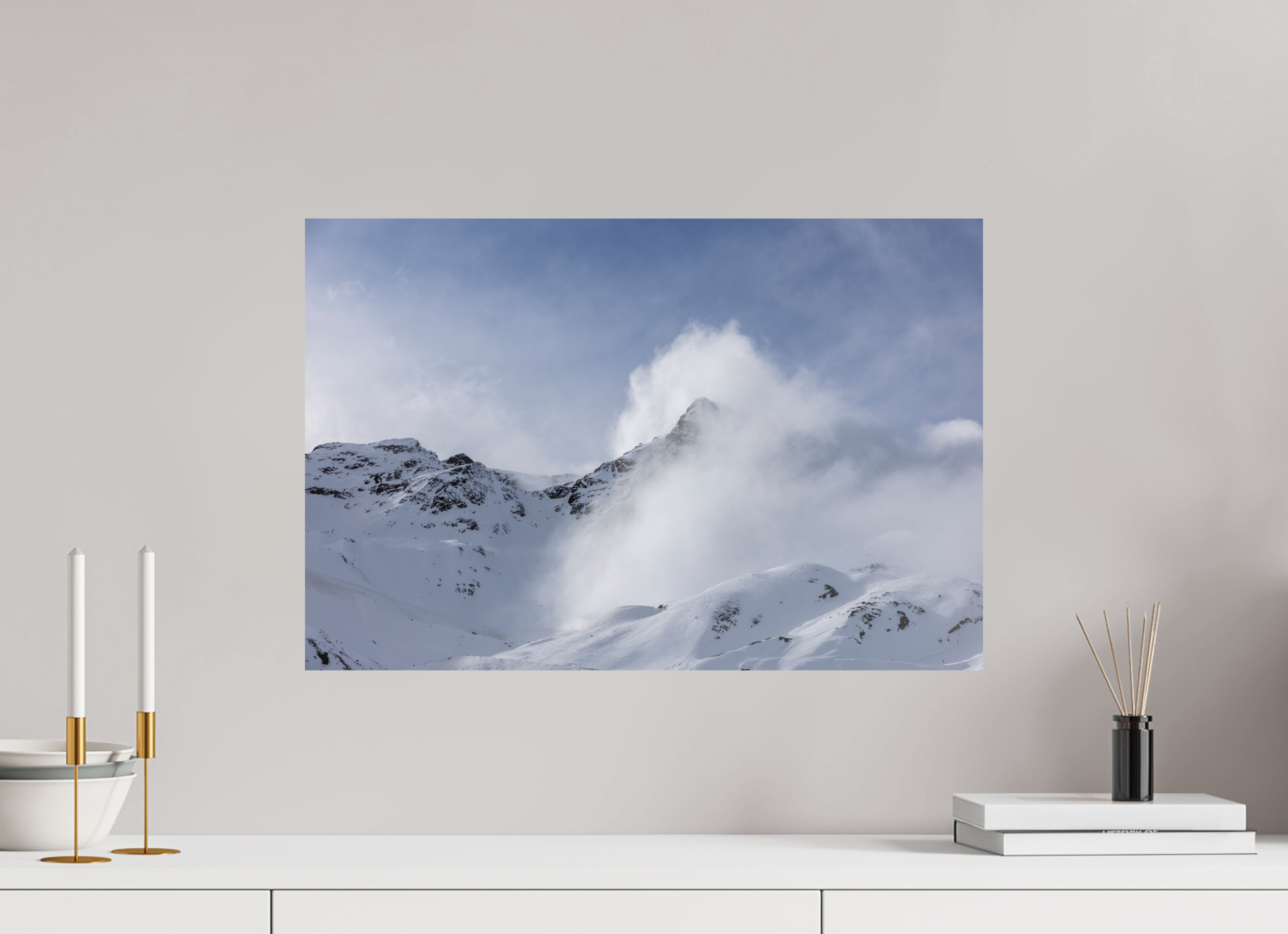 60 x 40 cm, Fine-Art Print Matt Summit Drift