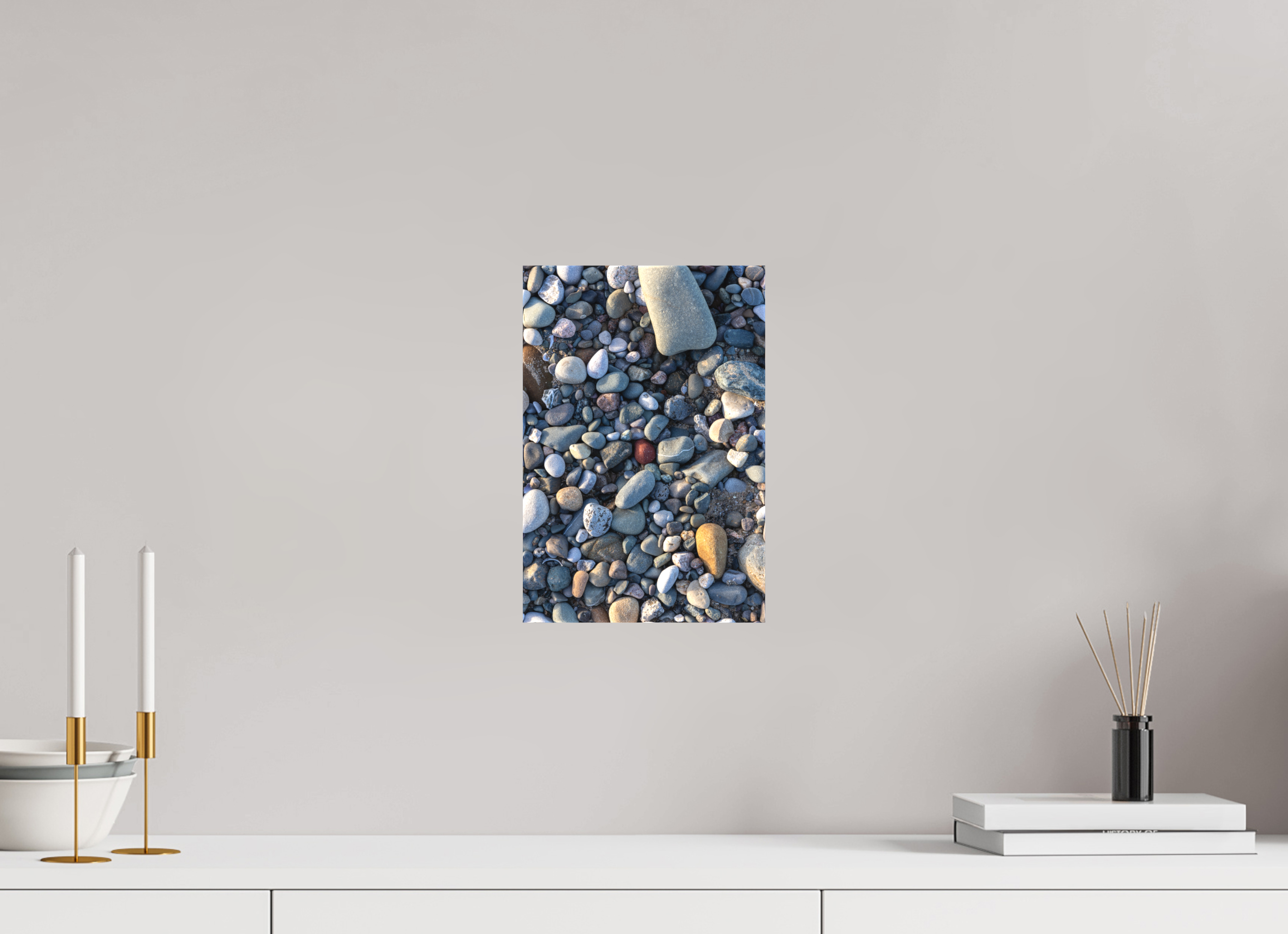 20 x 30 cm, Leinwand Shore of Stones