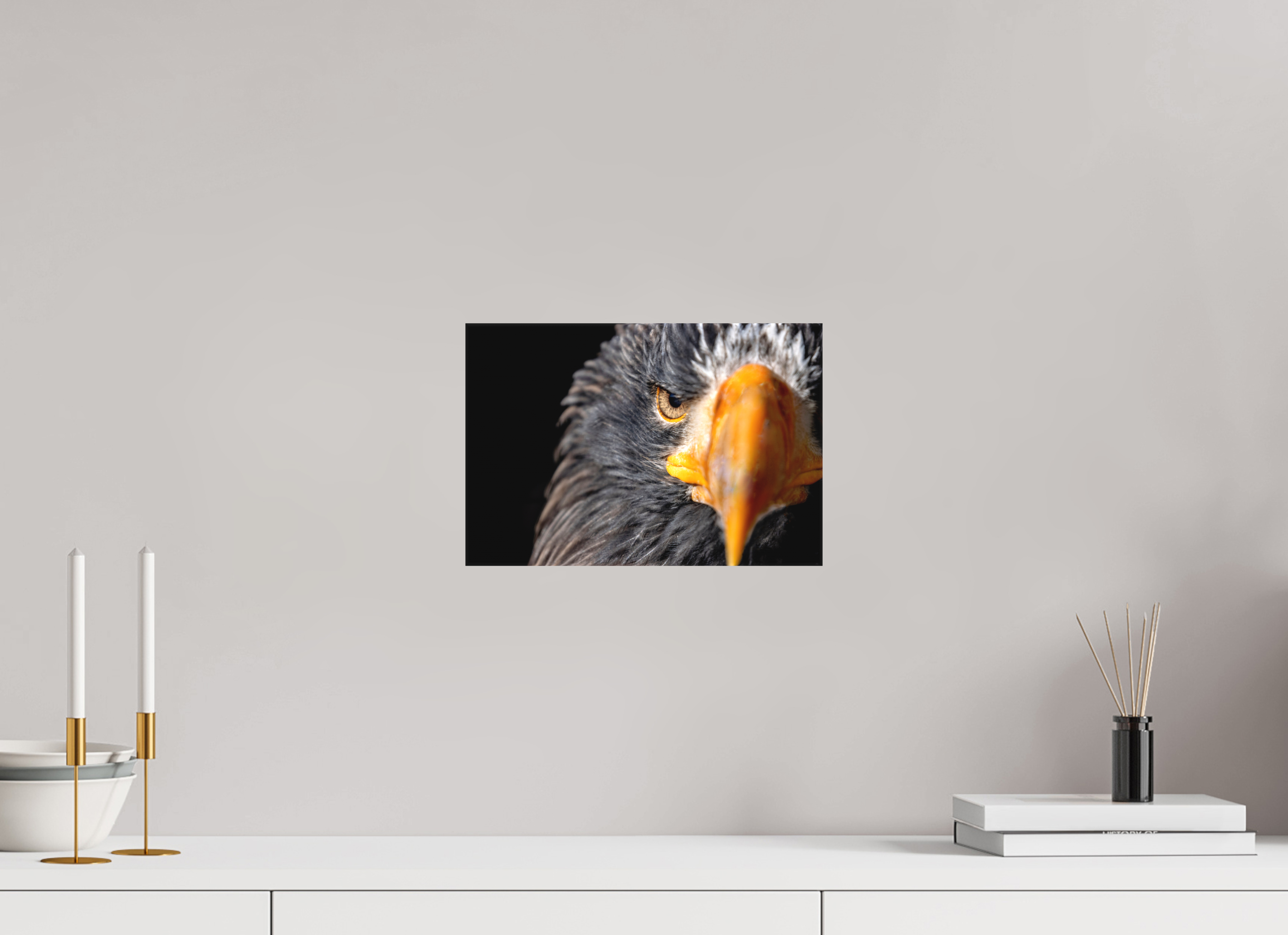 30 x 20 cm, Leinwand Piercing Gaze