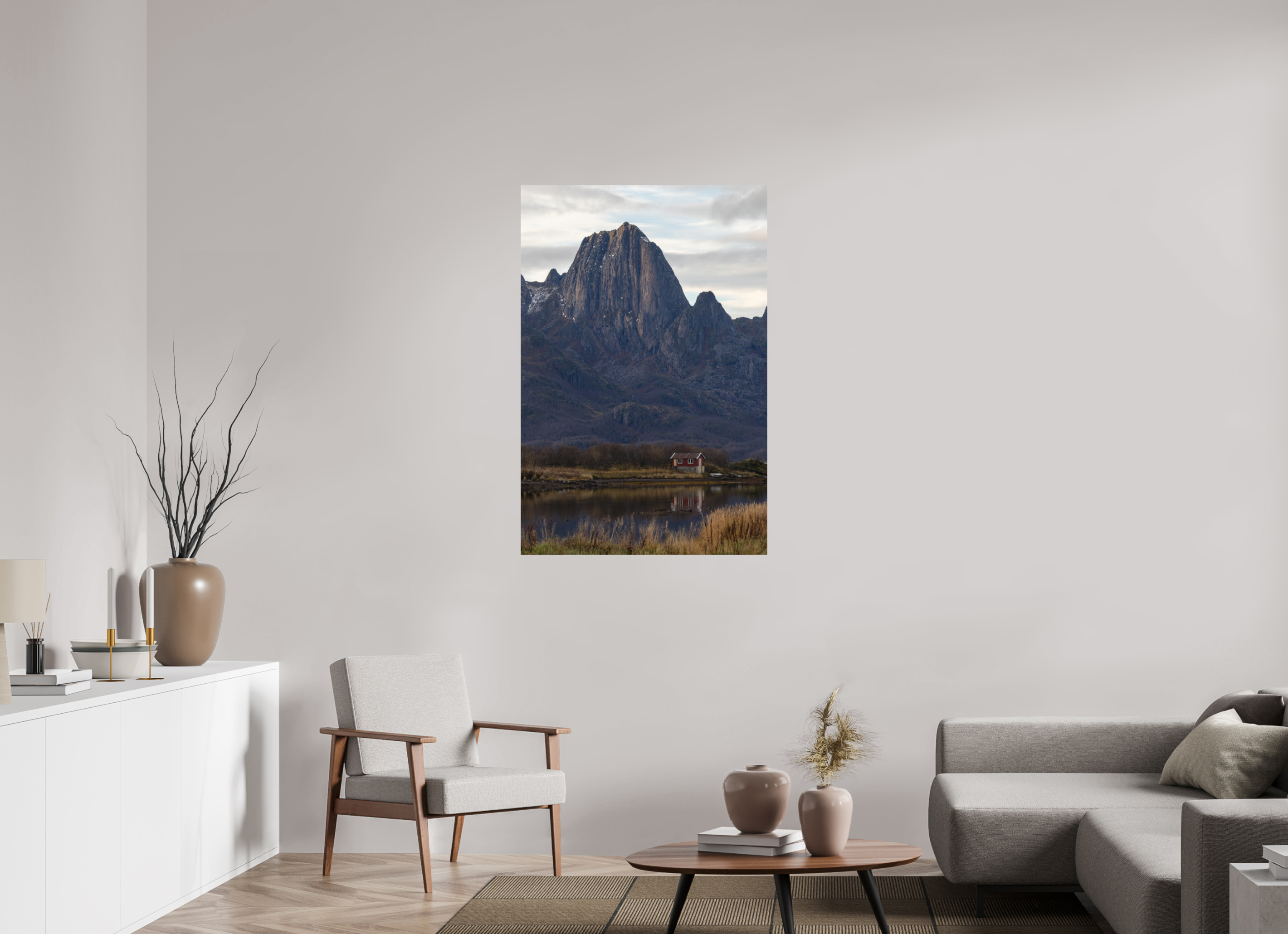 80 x 120 cm, Fine-Art Matt Mountain Refuge