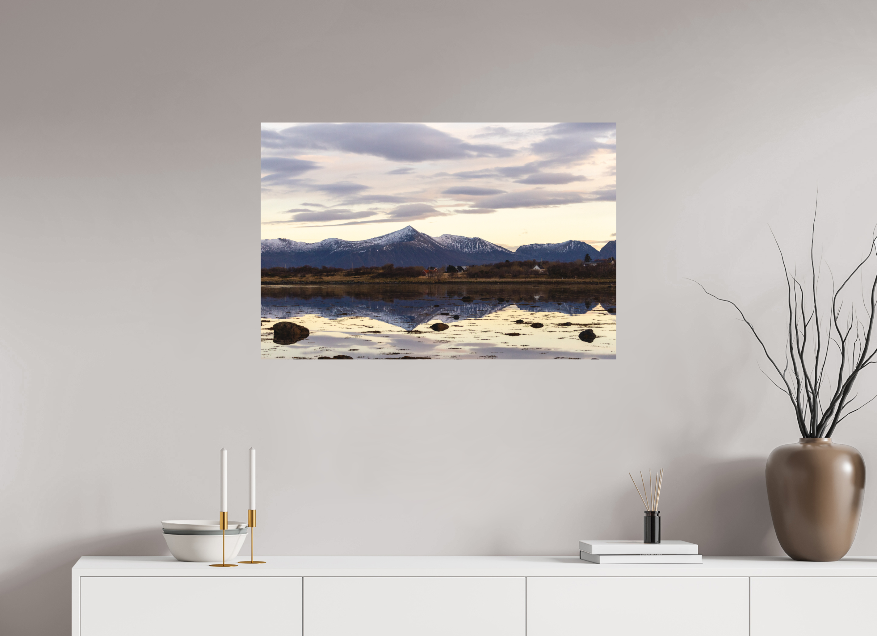 90 x 60 cm, Fine-Art Matt Calm Horizon