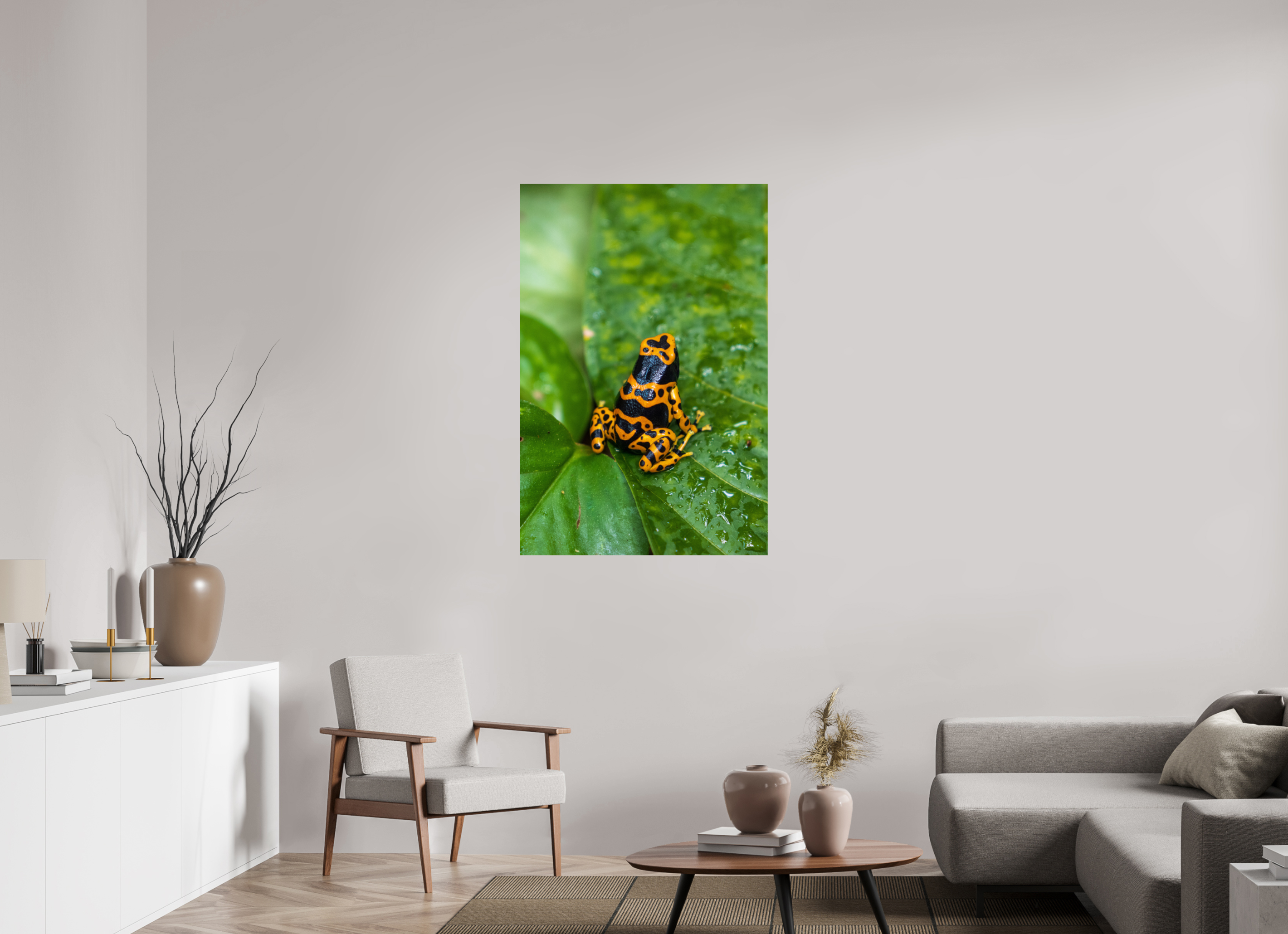 80 x 120 cm, Fine Art Print auf Alu-Dibond Tropical Contrast