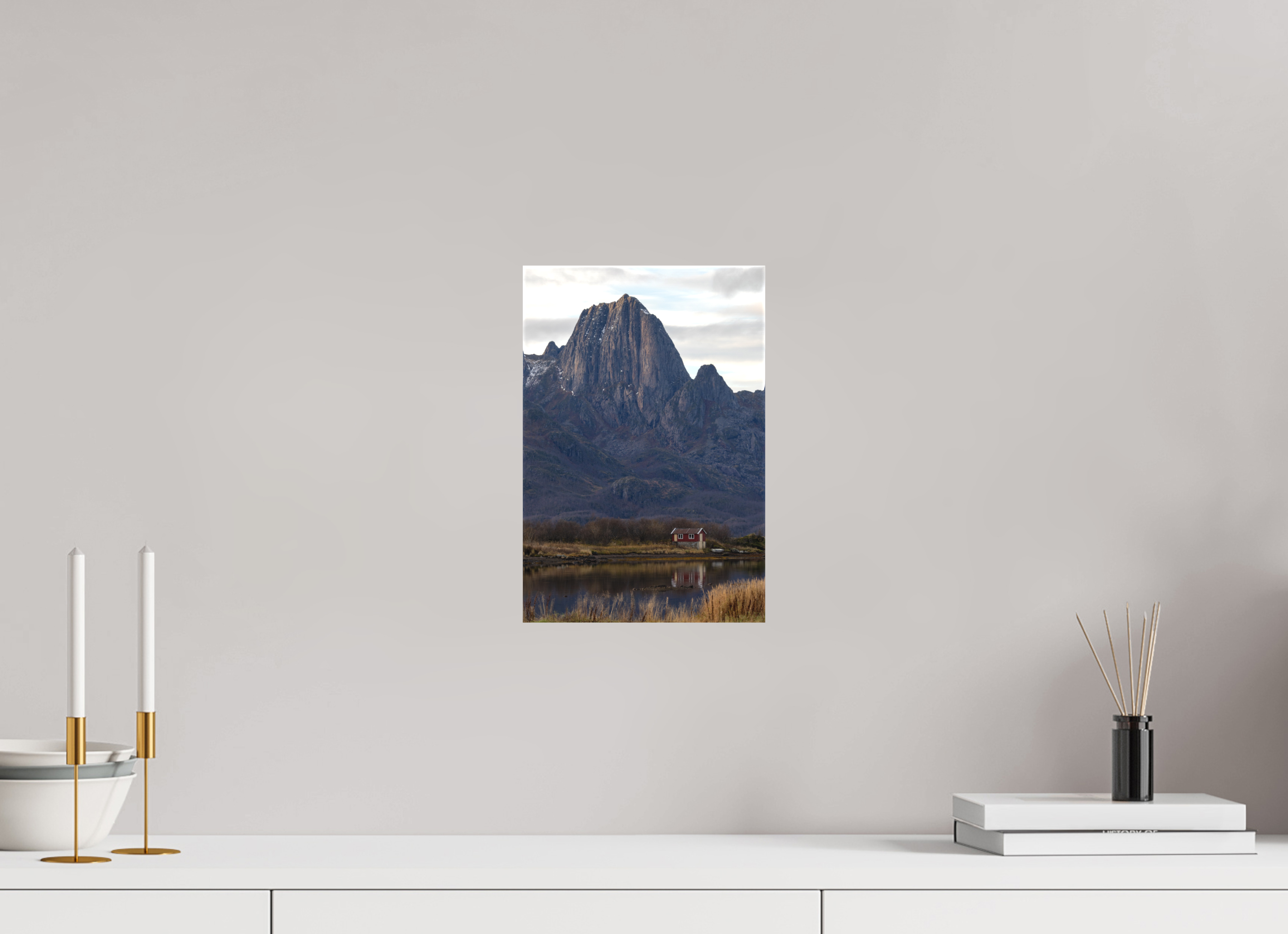 20 x 30 cm, Leinwand Mountain Refuge