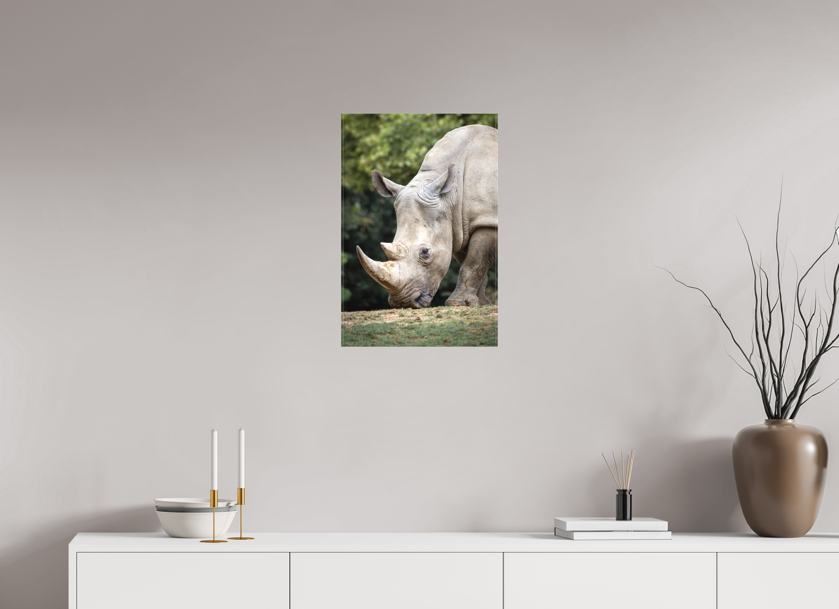 40 x 60 cm, Leinwand Gentle Grazer