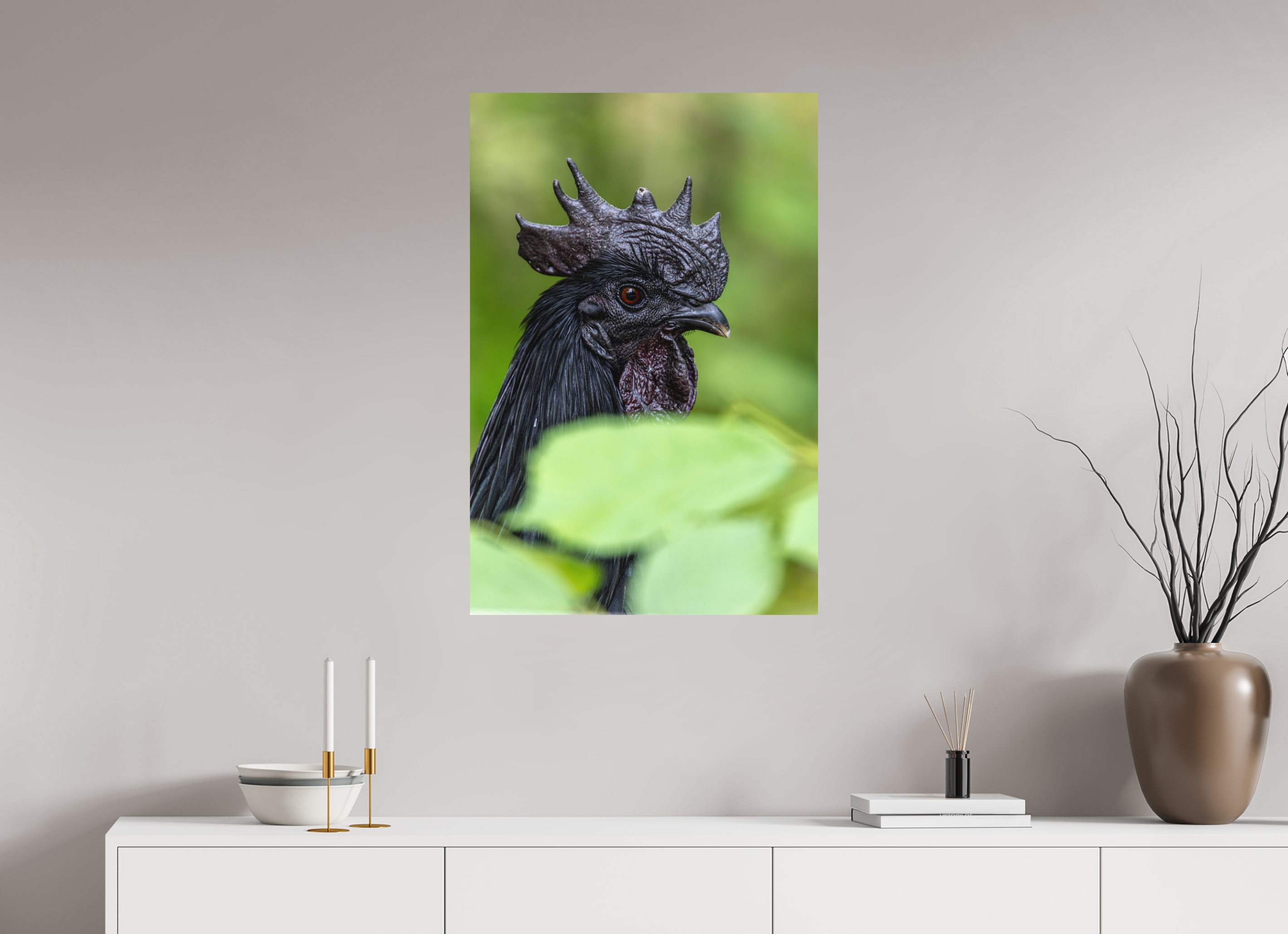 60 x 90 cm, Fine-Art Print Matt Black Majesty