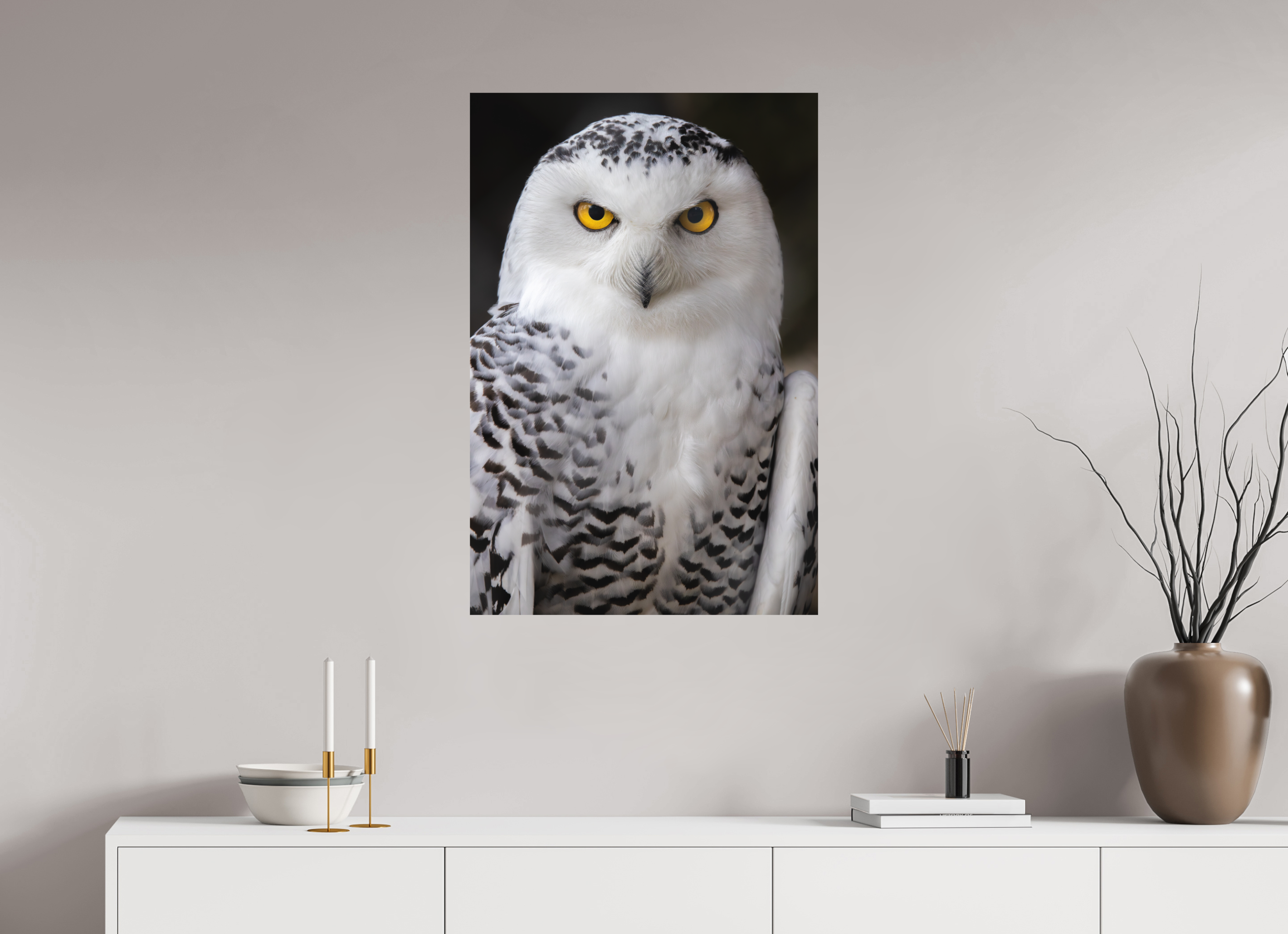 60 x 90 cm, Fine-Art Print Matt Arctic Stare