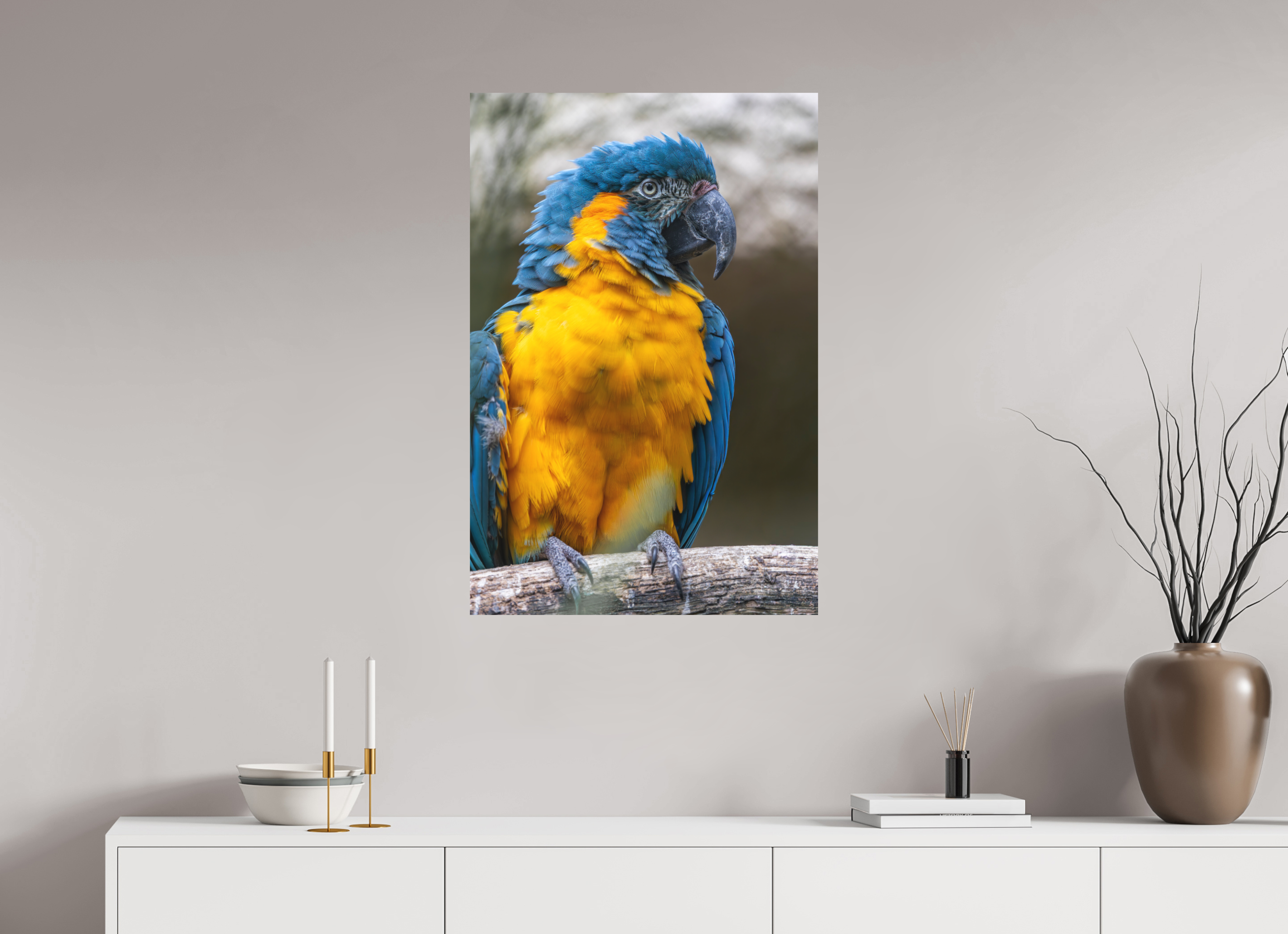 60 x 90 cm, Fine-Art Print Matt Azure Majesty