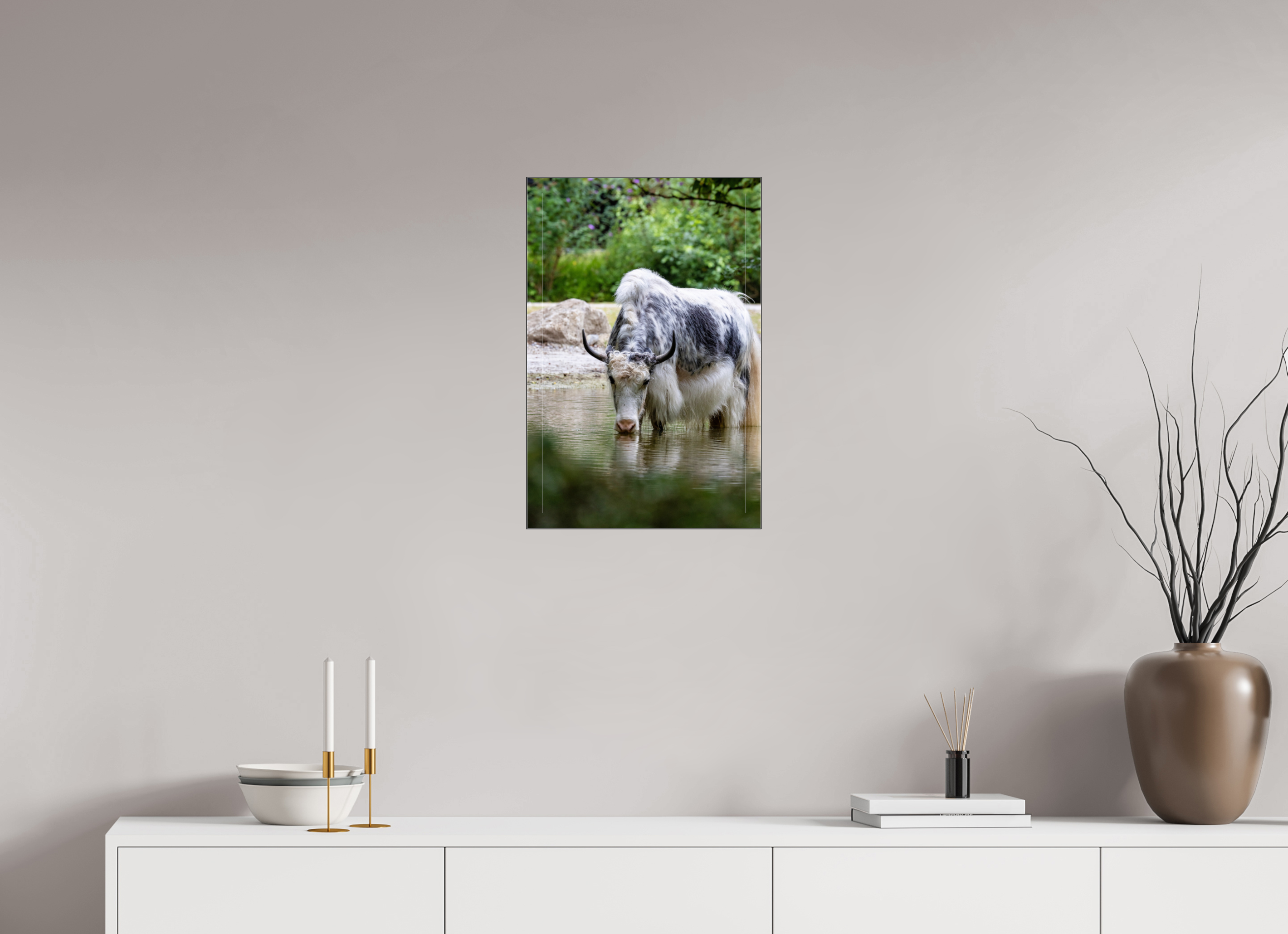 40 x 60 cm, Foto-Abzug hinter Acrylglas glänzend Quiet Thirst