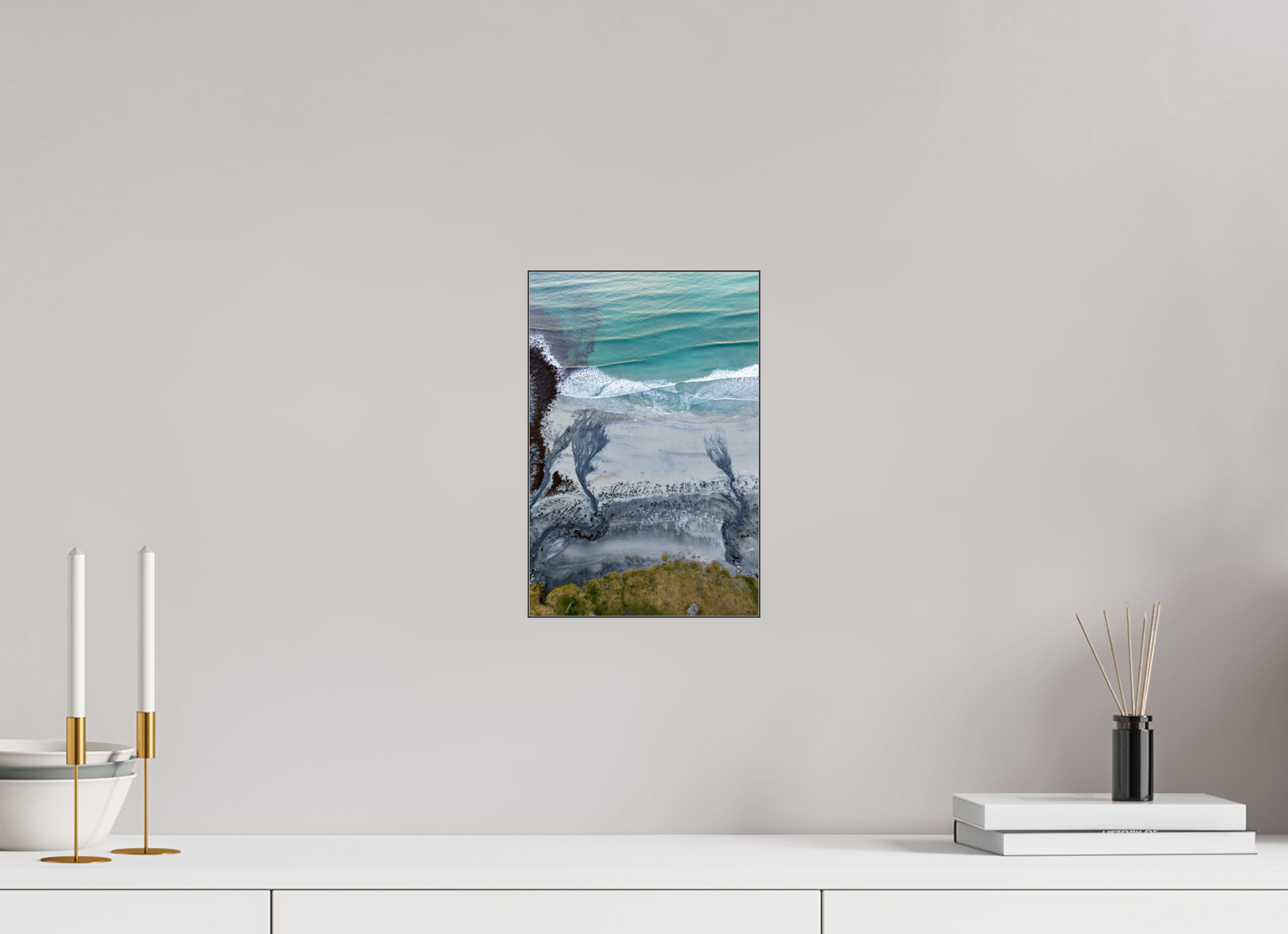 20 x 30 cm, Foto-Abzug hinter Acrylglas glänzend Coastal Harmony