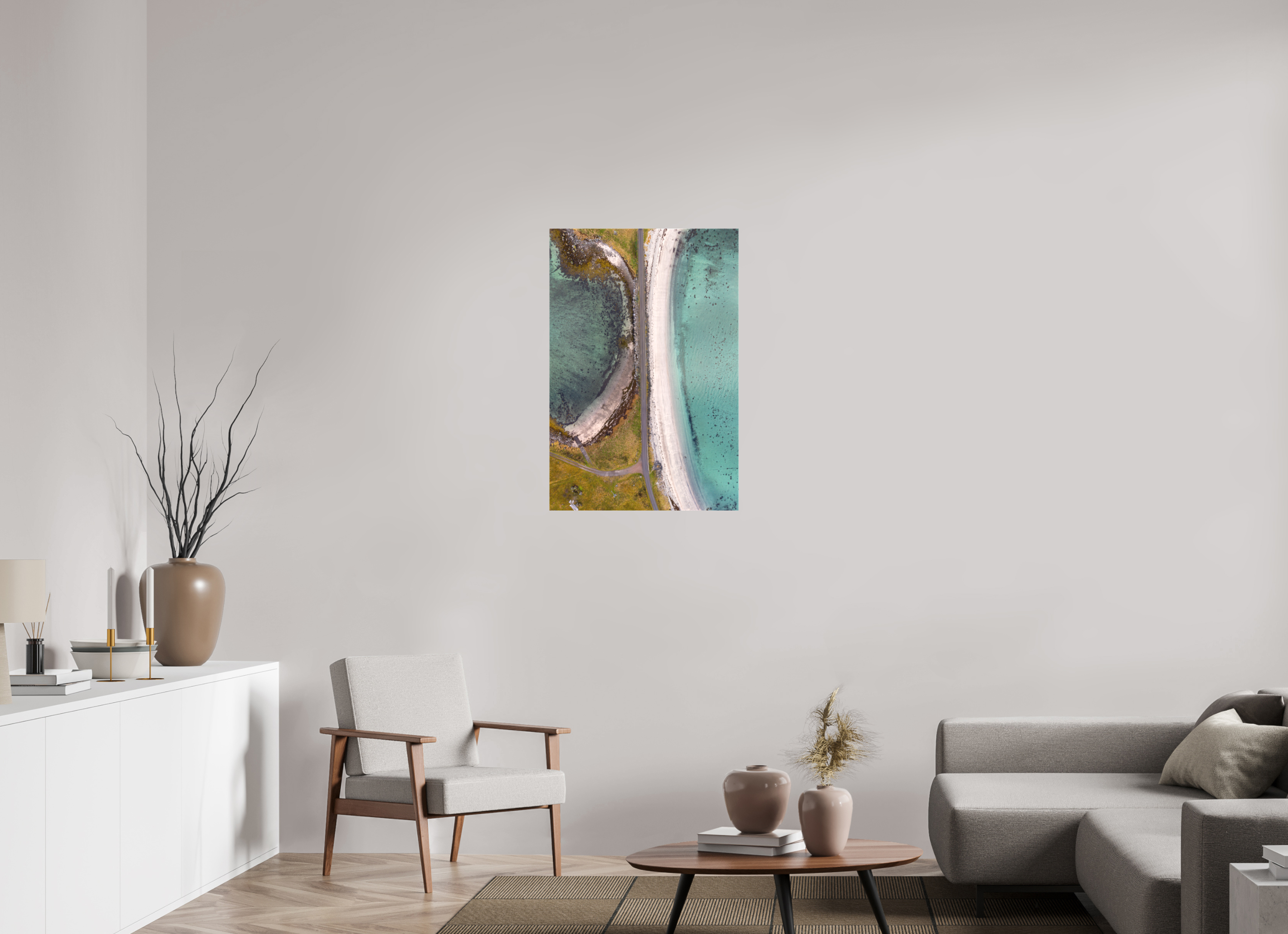 60 x 90 cm, Leinwand Between the Bays