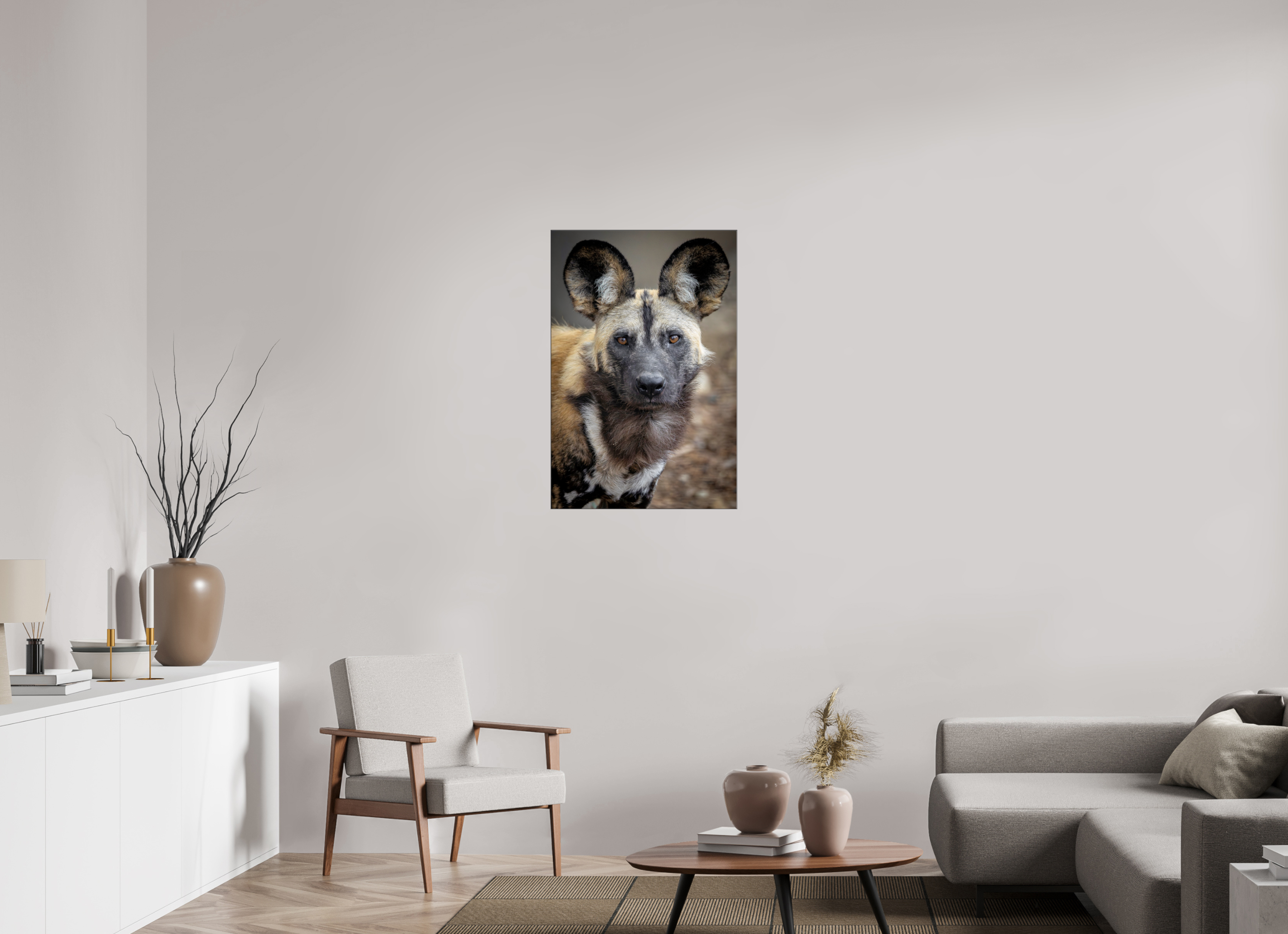 60 x 90 cm, Foto-Abzug hinter Acrylglas glänzend Savannah Spirit