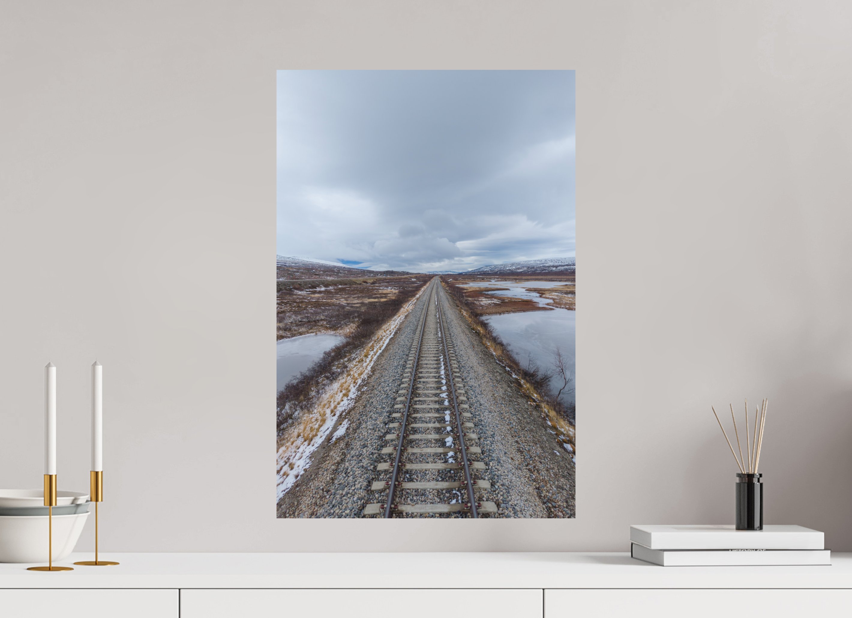 40 x 60 cm, Fine-Art Matt Endless Tracks