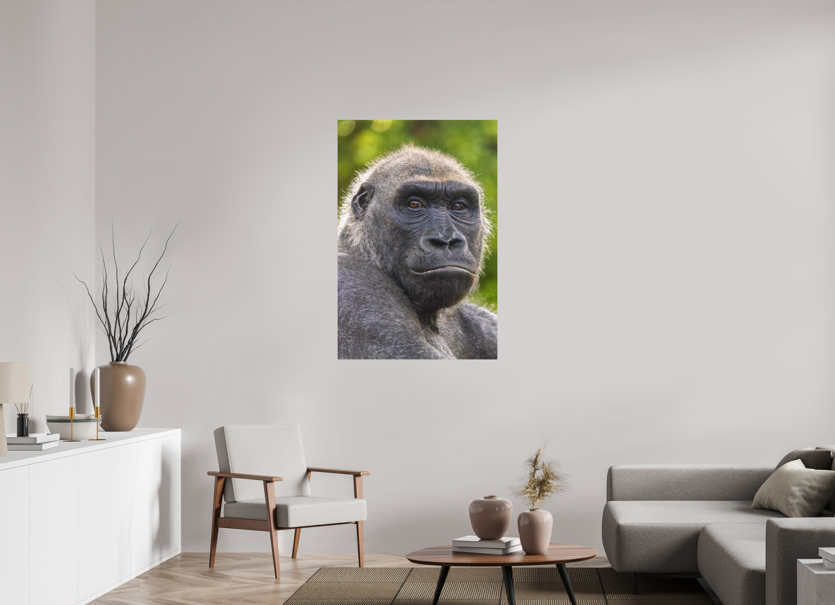 80 x 120 cm, Fine-Art Print Matt Mirror of Humanity