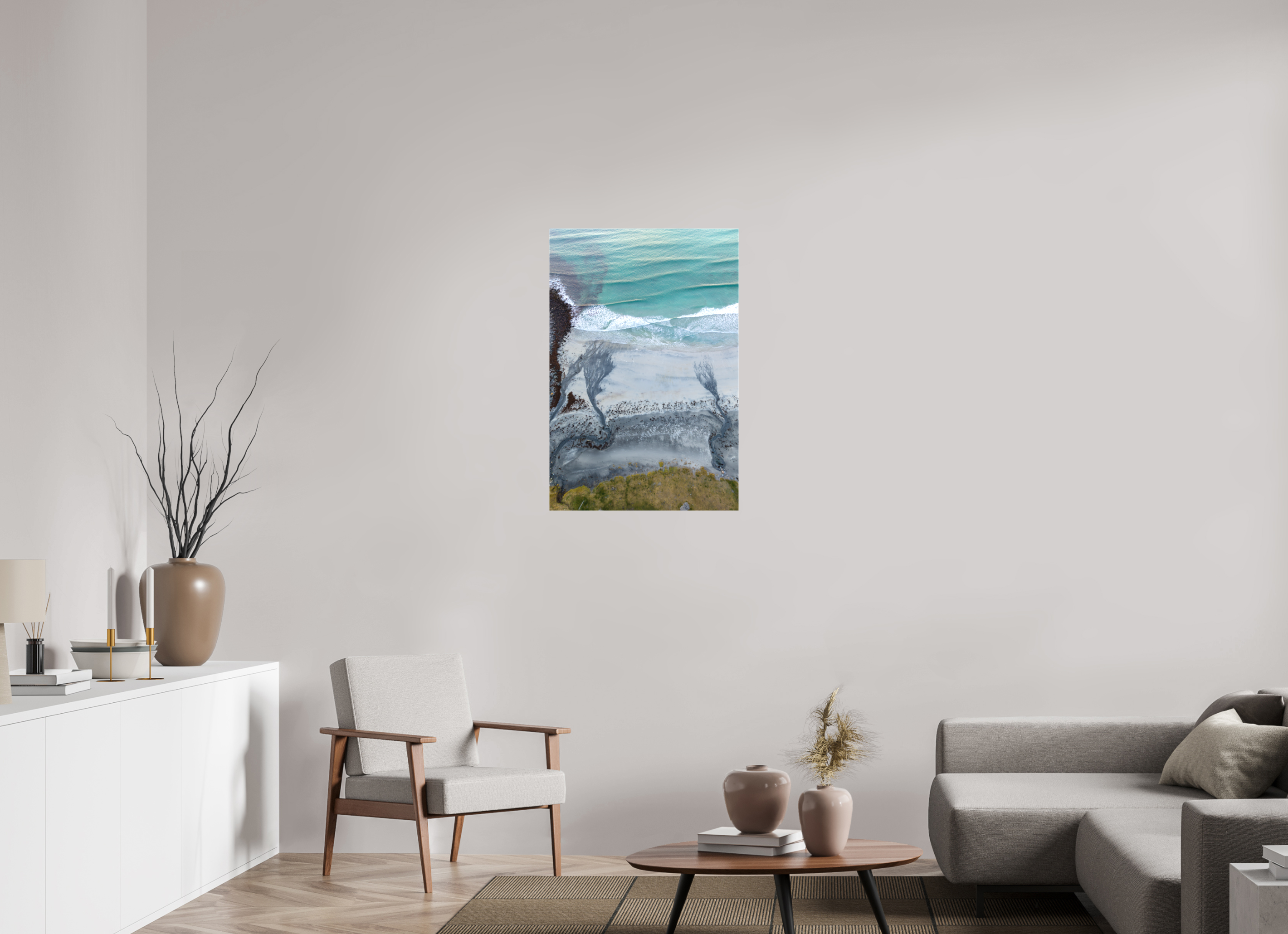 60 x 90 cm, Leinwand Coastal Harmony