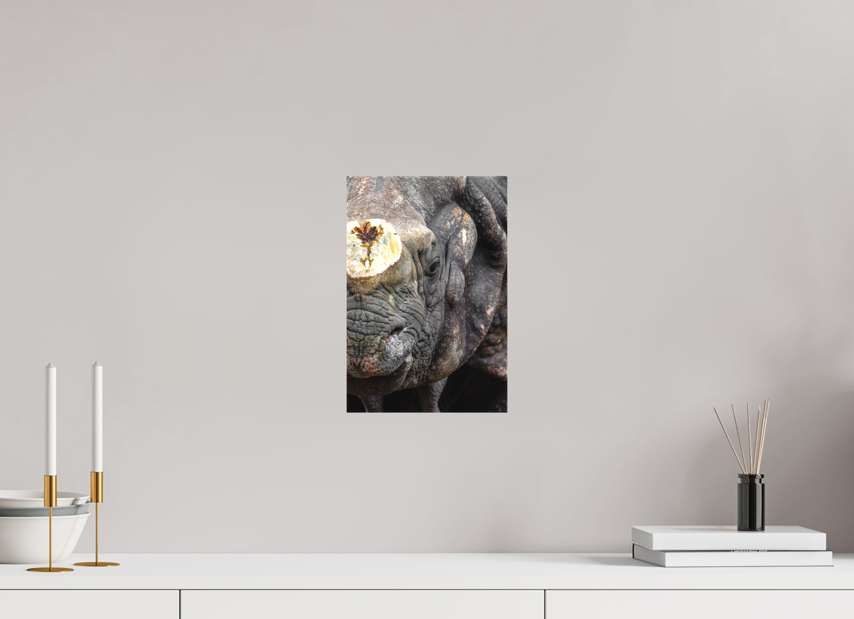 20 x 30 cm, Leinwand Iron Majesty