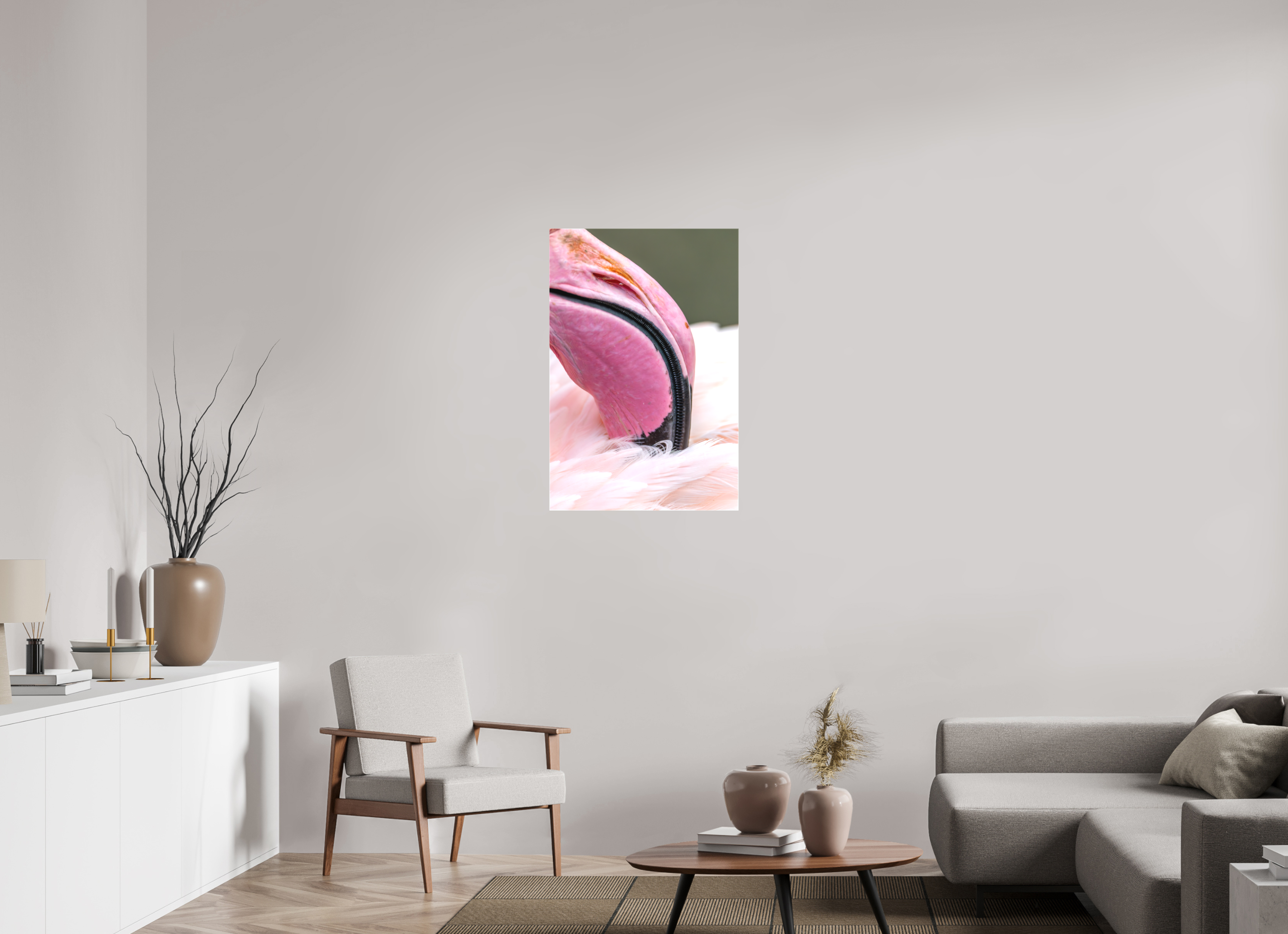 60 x 90 cm, Leinwand Pink Precision