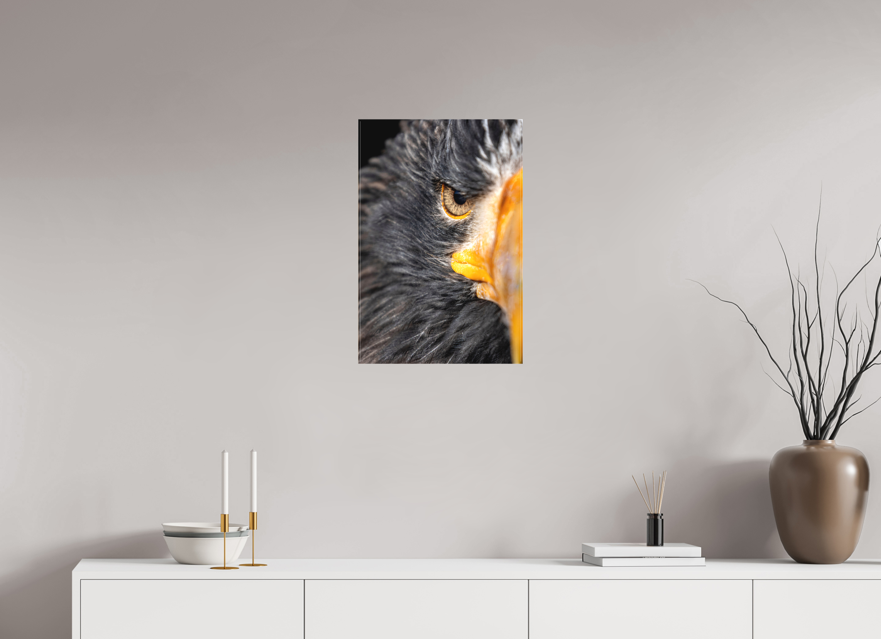 40 x 60 cm, Leinwand Piercing Gaze