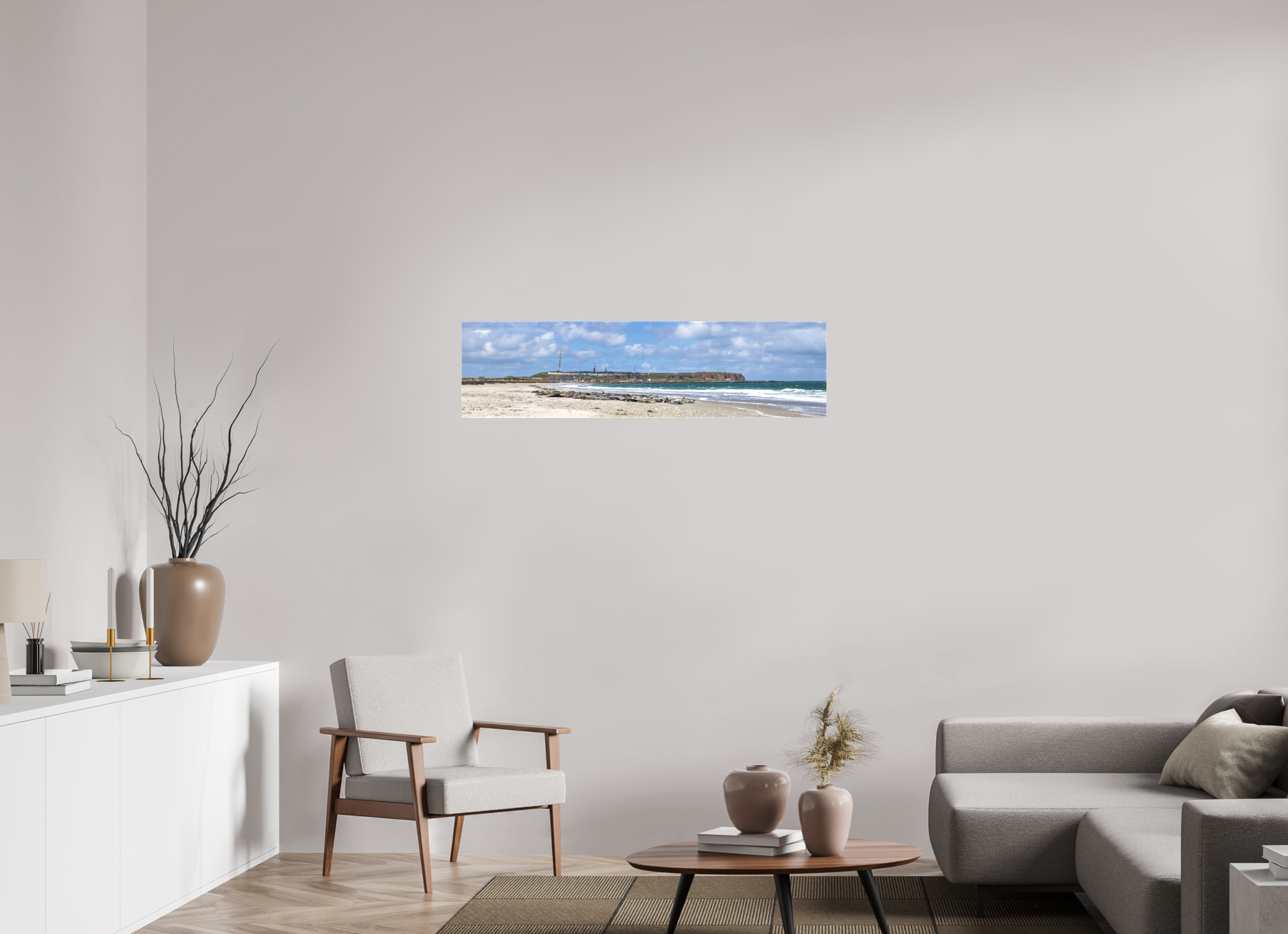 116,8 x 30 cm, Leinwand Where the Wild Coast Rests