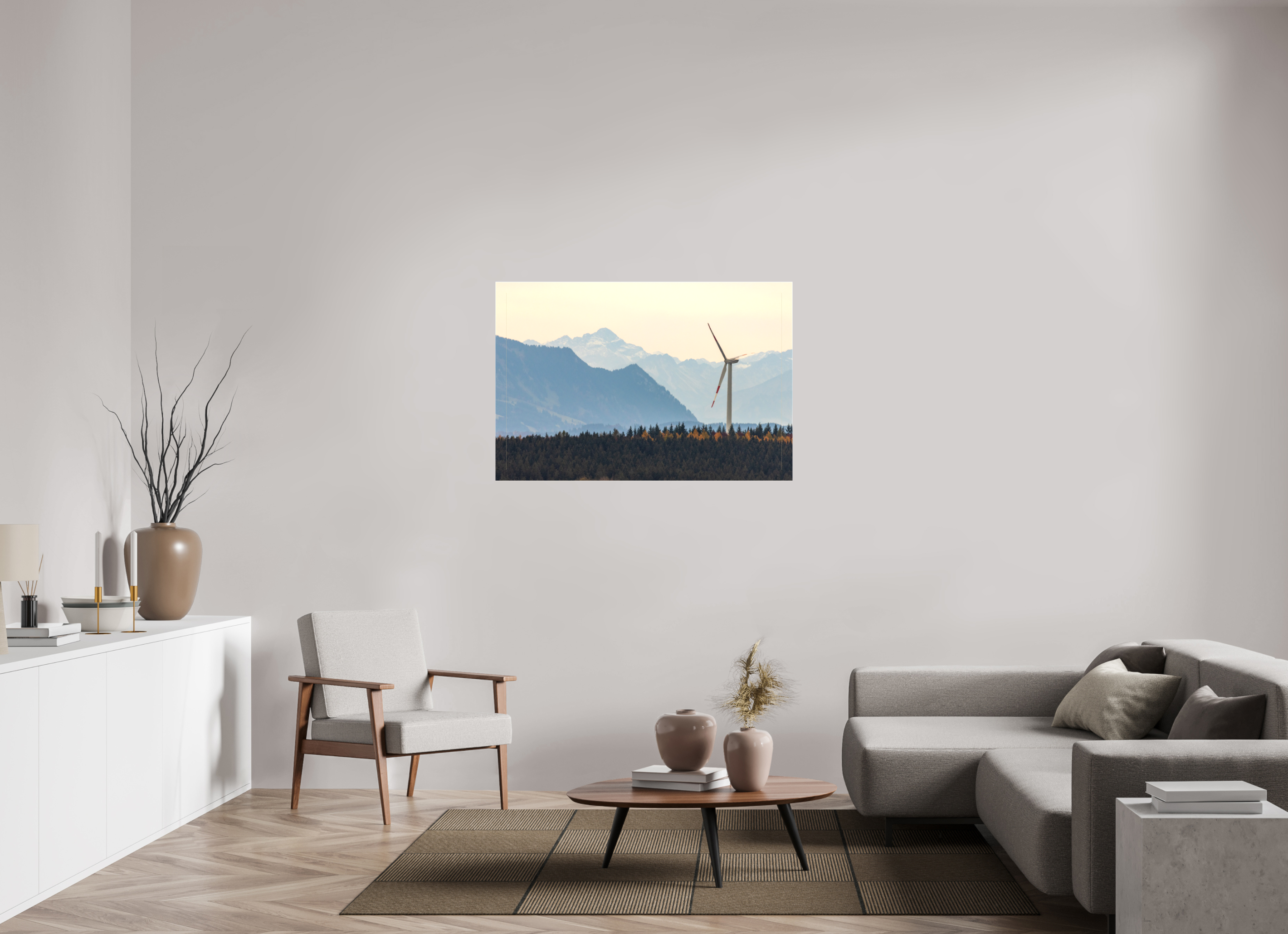 120 x 80 cm, Leinwand Silent Power