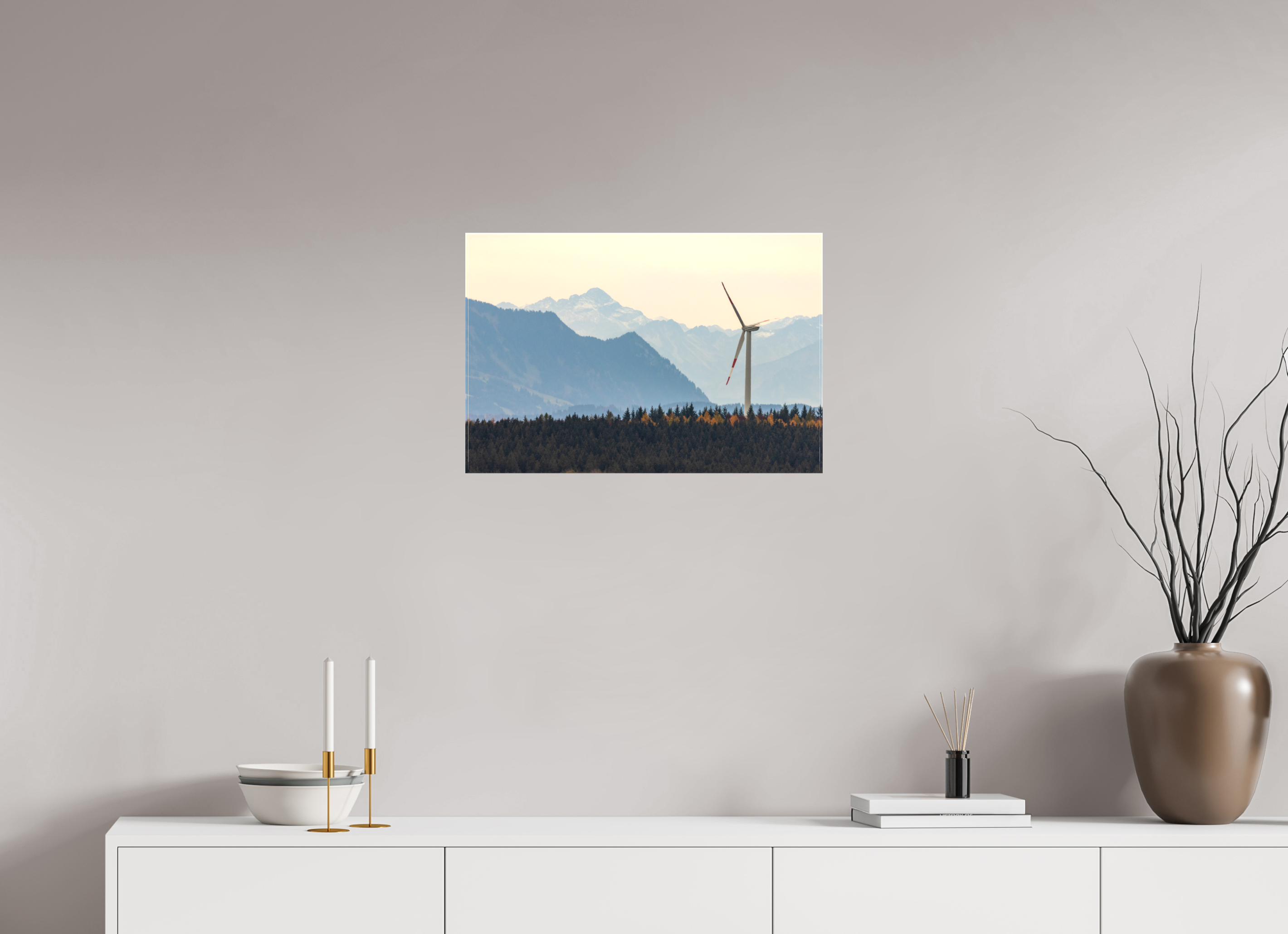 60 x 40 cm, Leinwand Silent Power