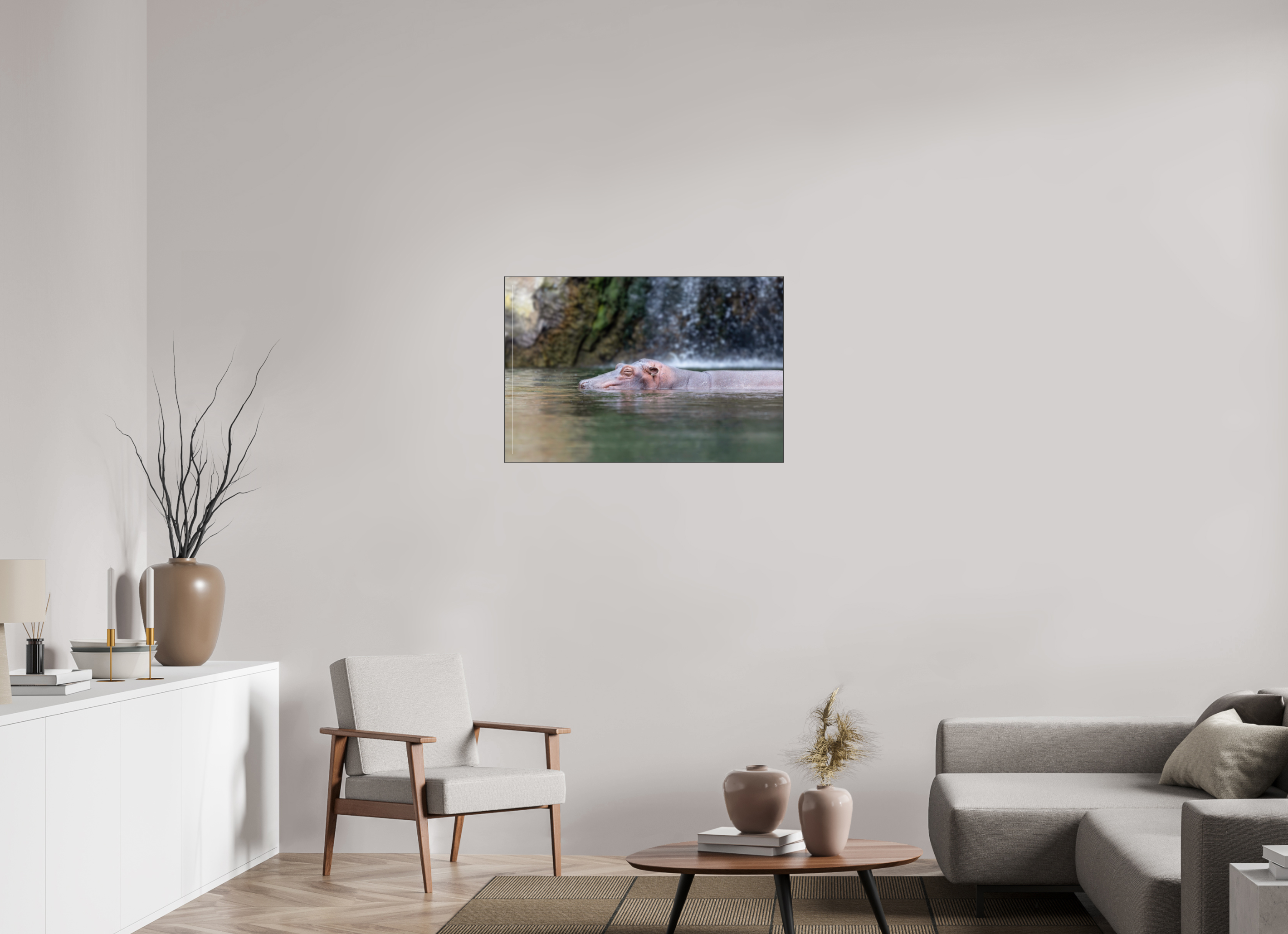 90 x 60 cm, Foto-Abzug hinter Acrylglas glänzend Peaceful Slumber