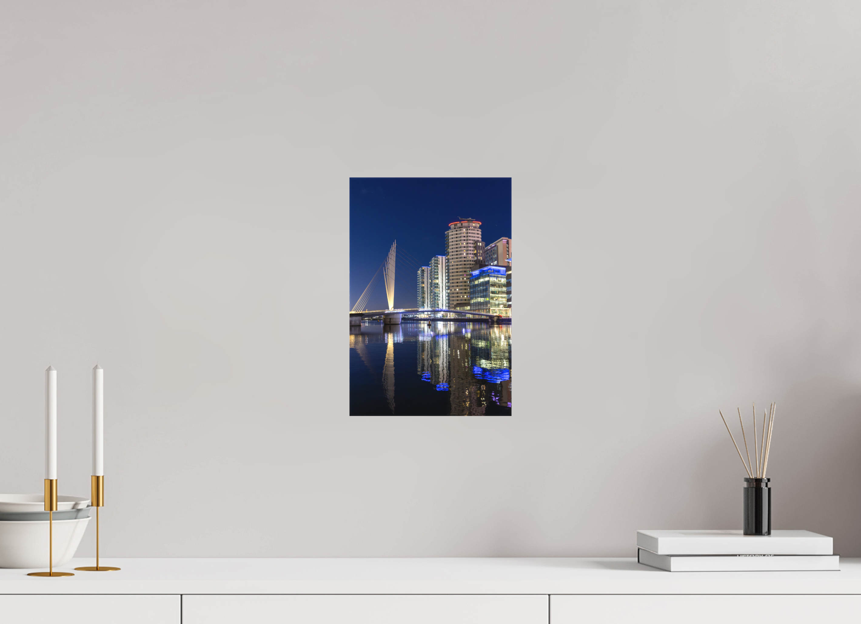 20 x 30 cm, Leinwand Reflected Nights