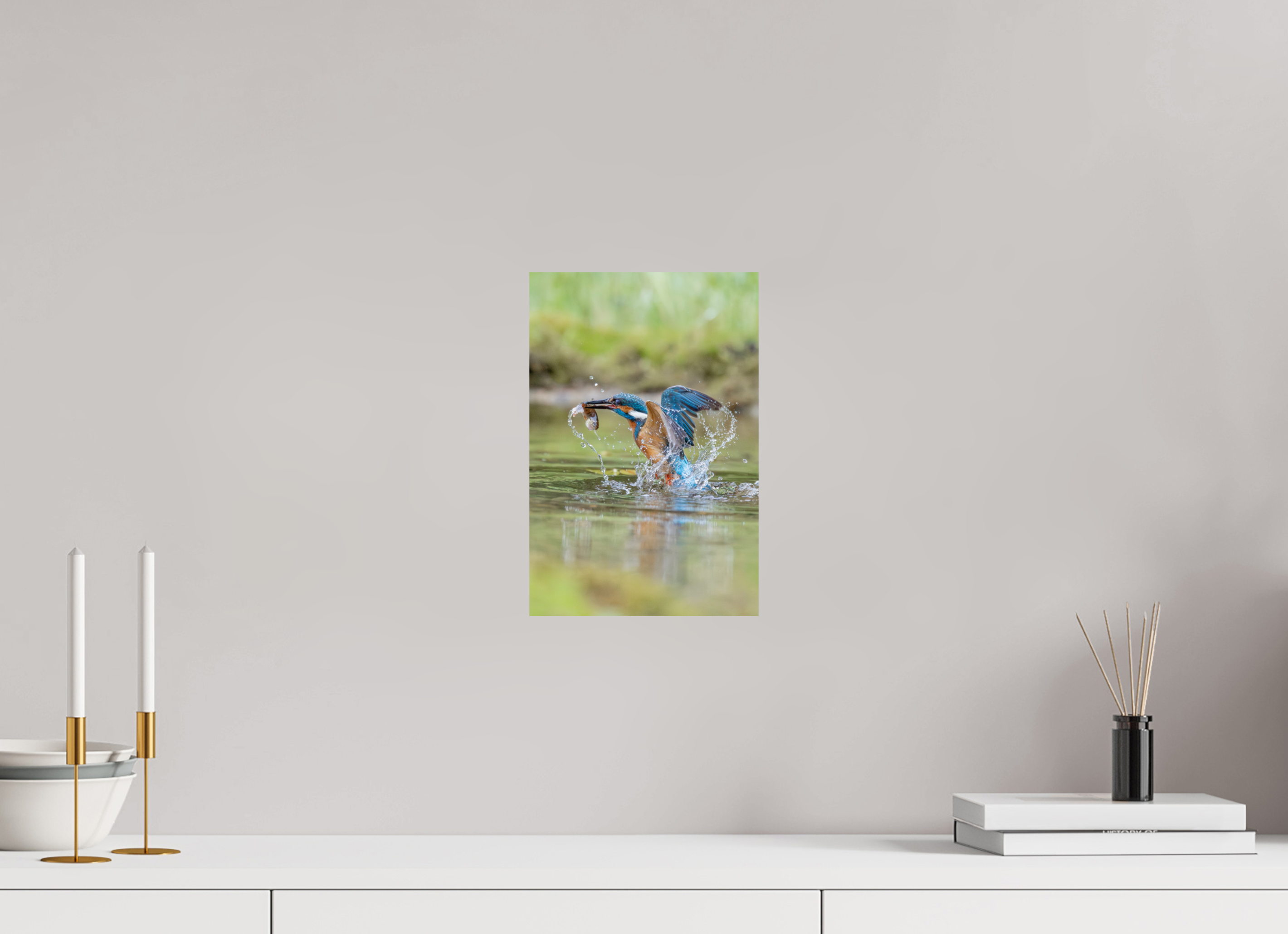 20 x 30 cm, Fine Art Print auf Alu-Dibond Catch of the Day