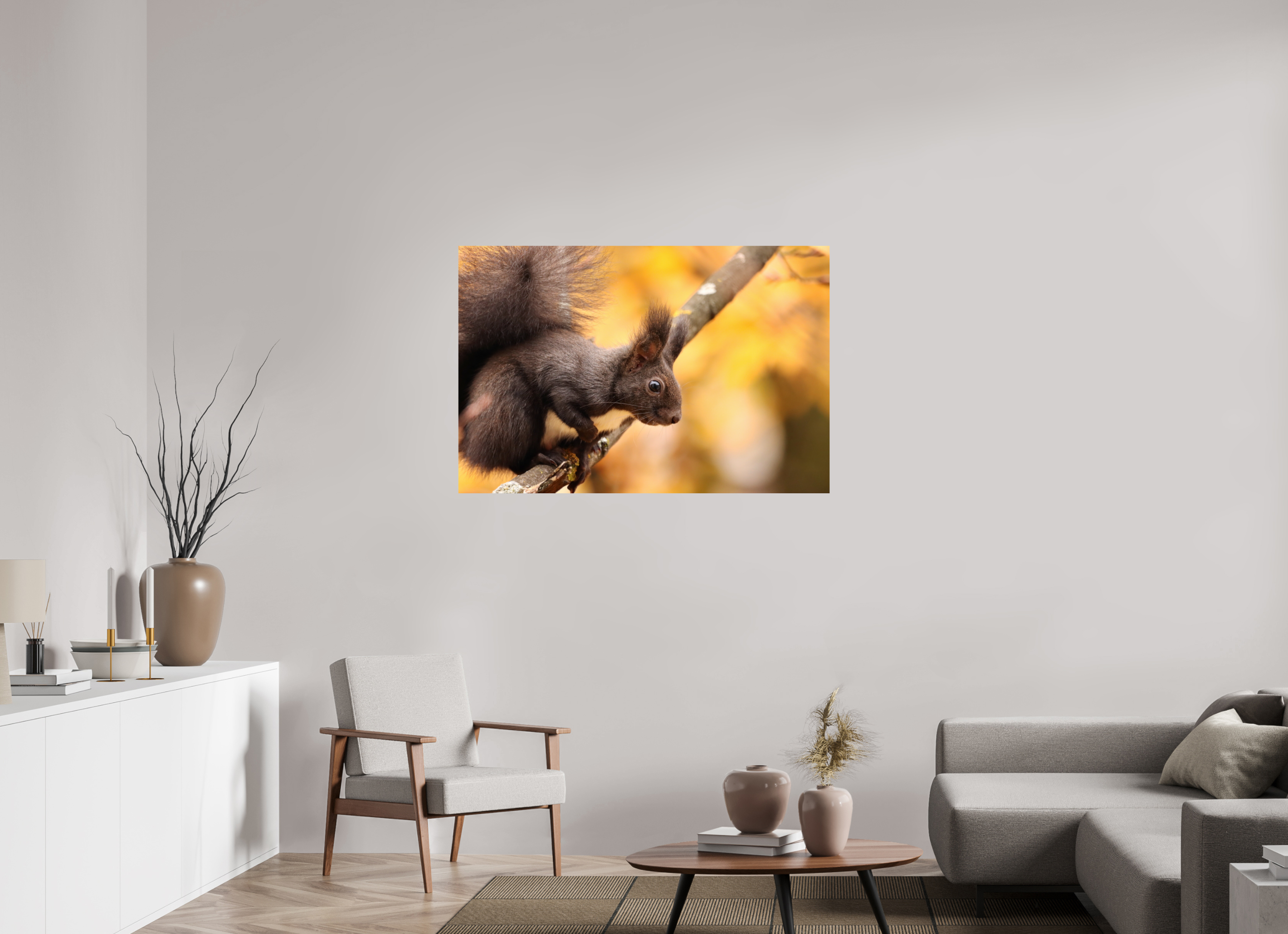 120 x 80 cm, Fine Art Print auf Alu-Dibond Autumn Whisper