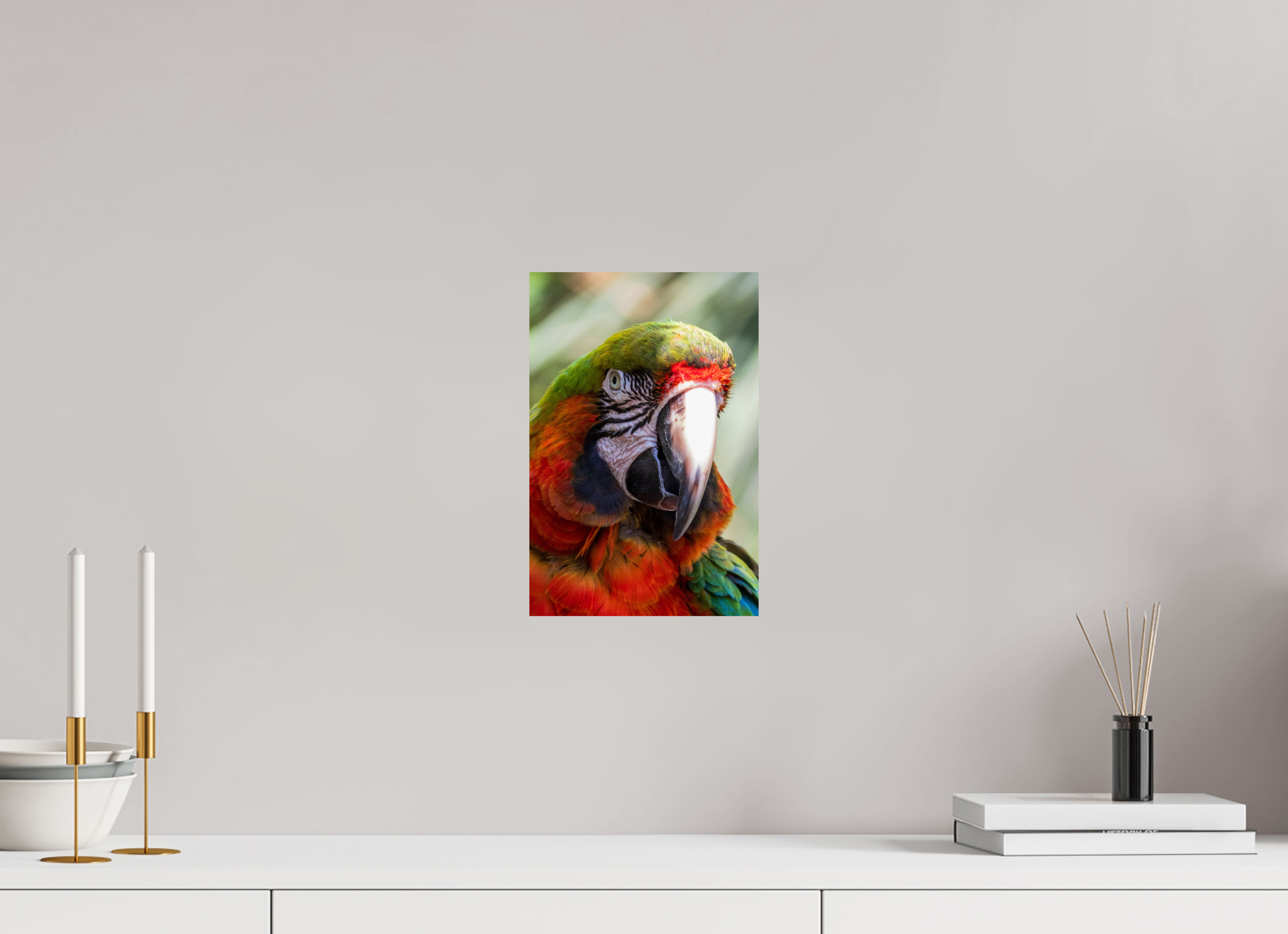 20 x 30 cm, Fine Art Print auf Alu-Dibond Vivid Portrait