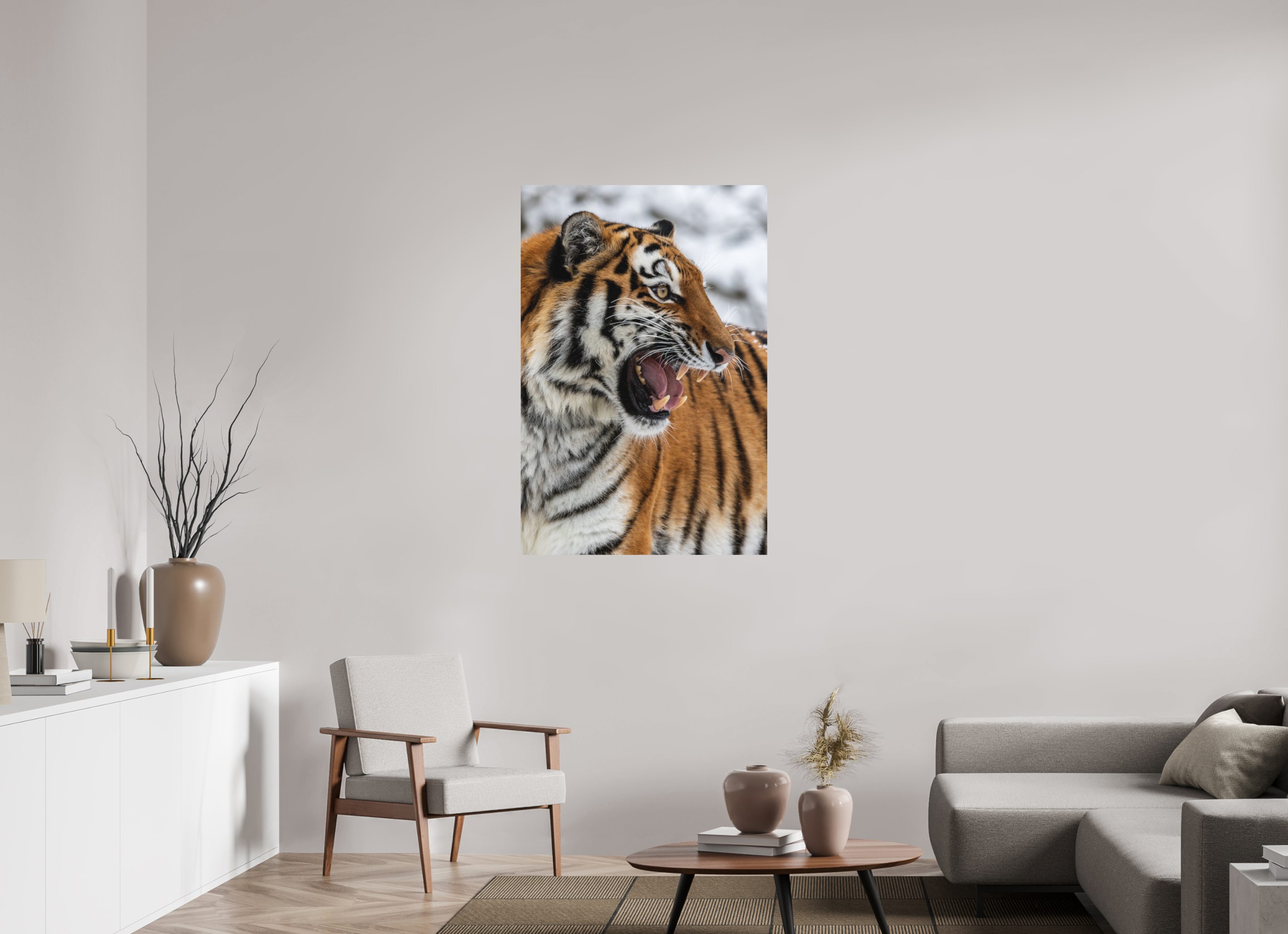 80 x 120 cm, Fine-Art Print Matt Fierce Presence