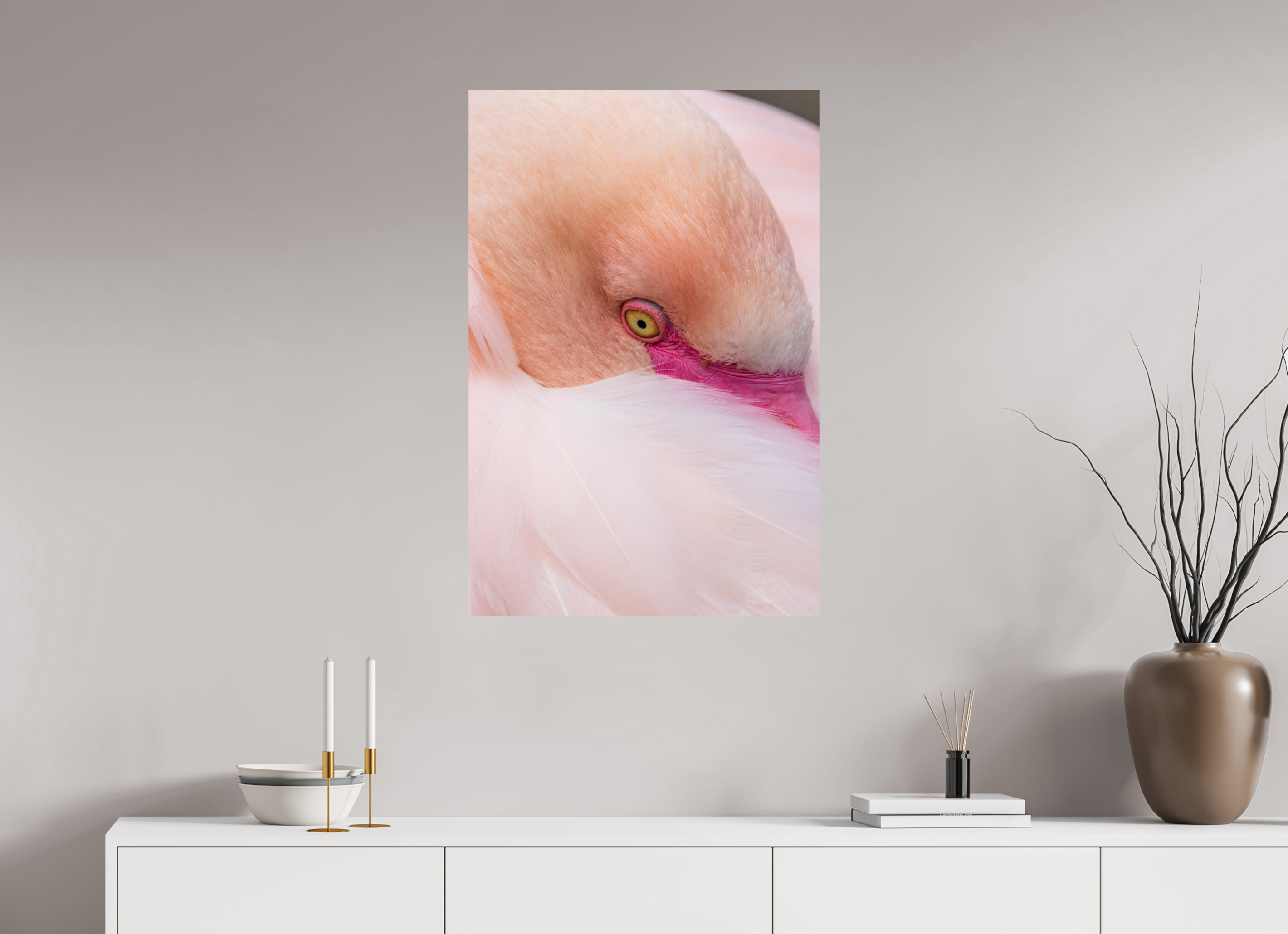 60 x 90 cm, Fine Art Print auf Alu-Dibond Gentle Watcher