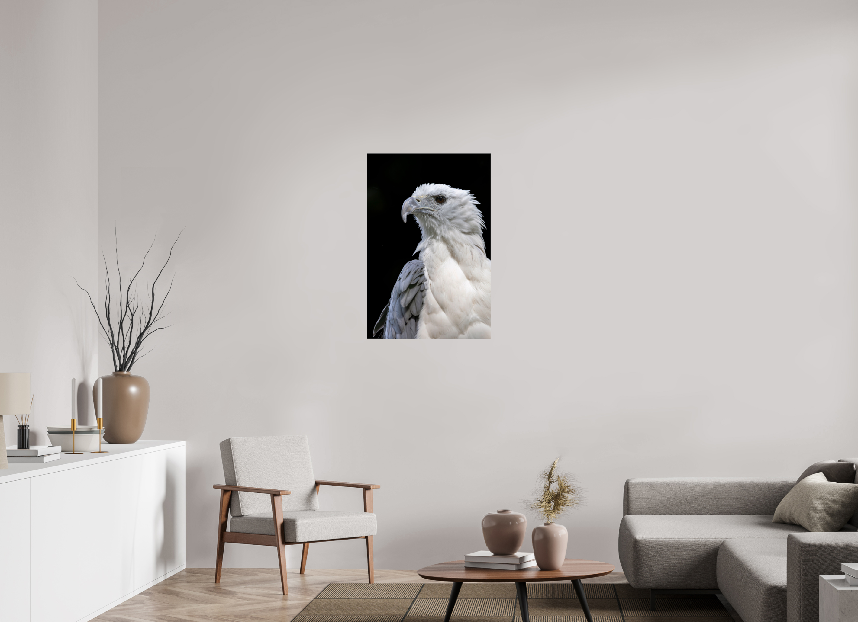 60 x 90 cm, Foto-Abzug hinter Acrylglas glänzend Sovereign Silence