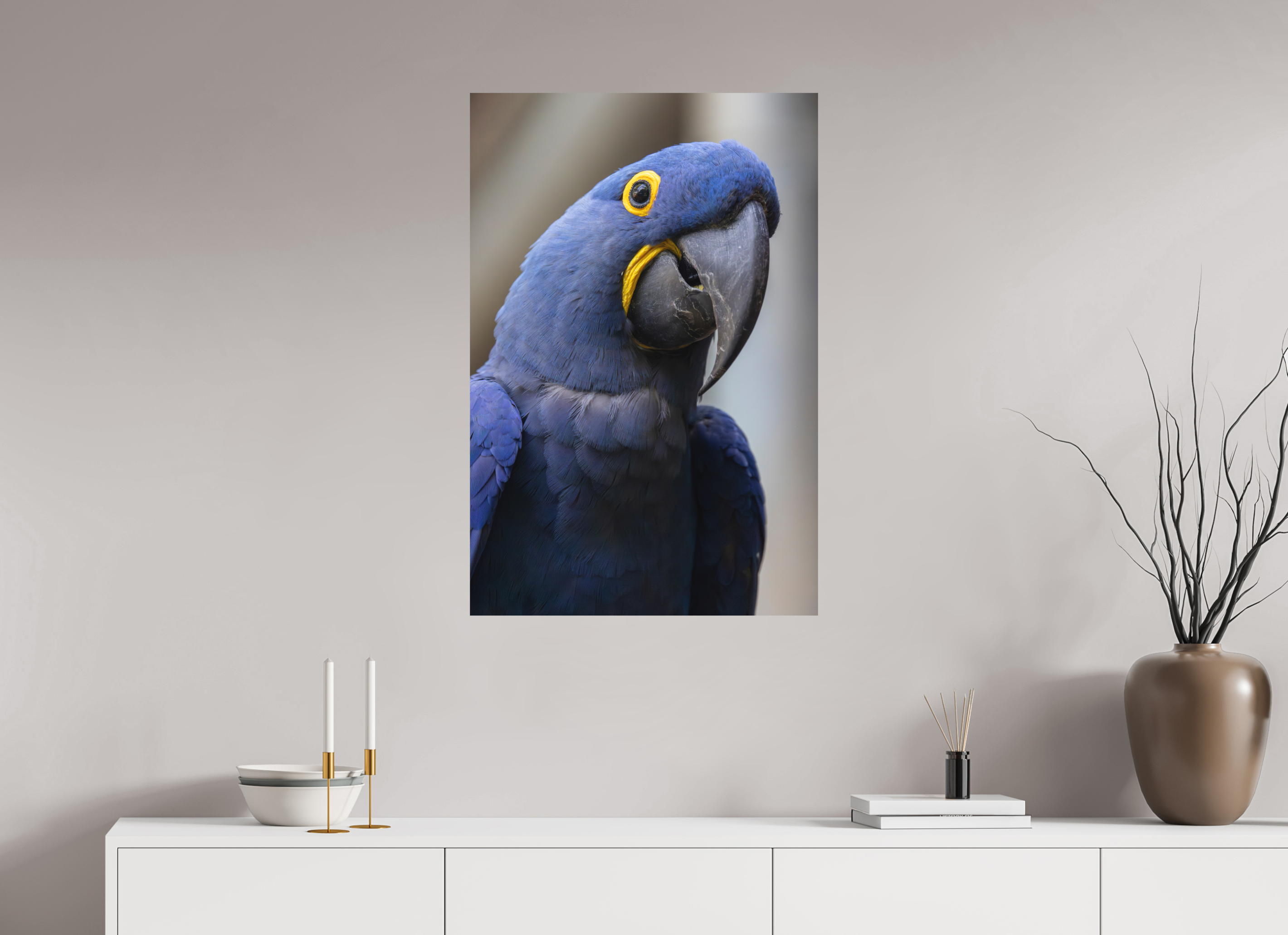 60 x 90 cm, Fine-Art Matt Blue Glory