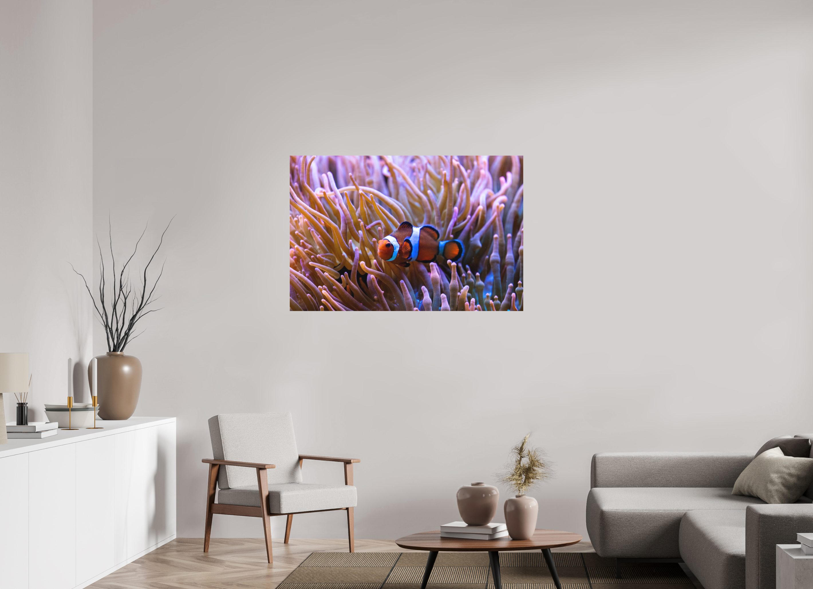 120 x 80 cm, Fine-Art Matt Reef Life