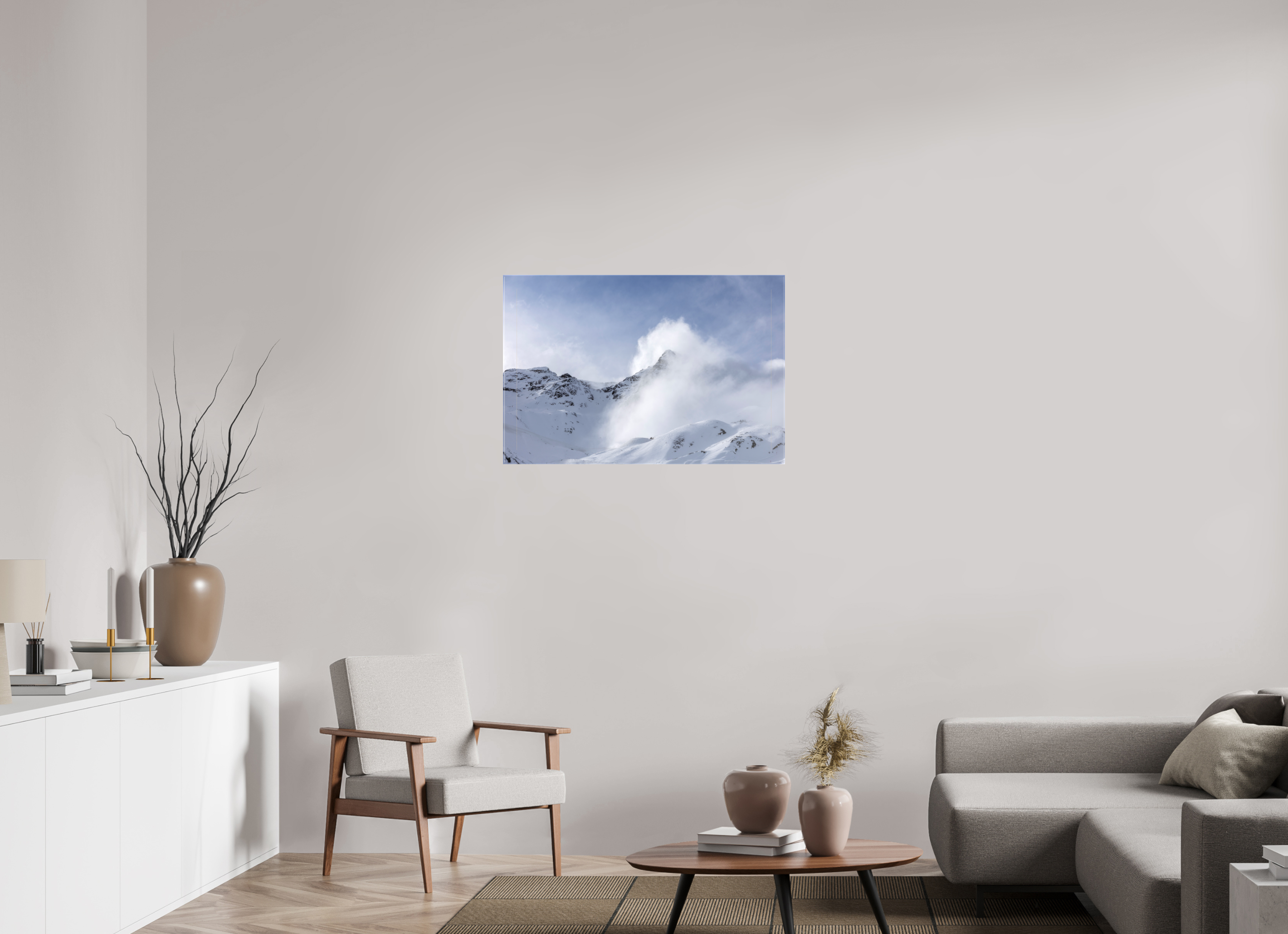 90 x 60 cm, Leinwand Summit Drift