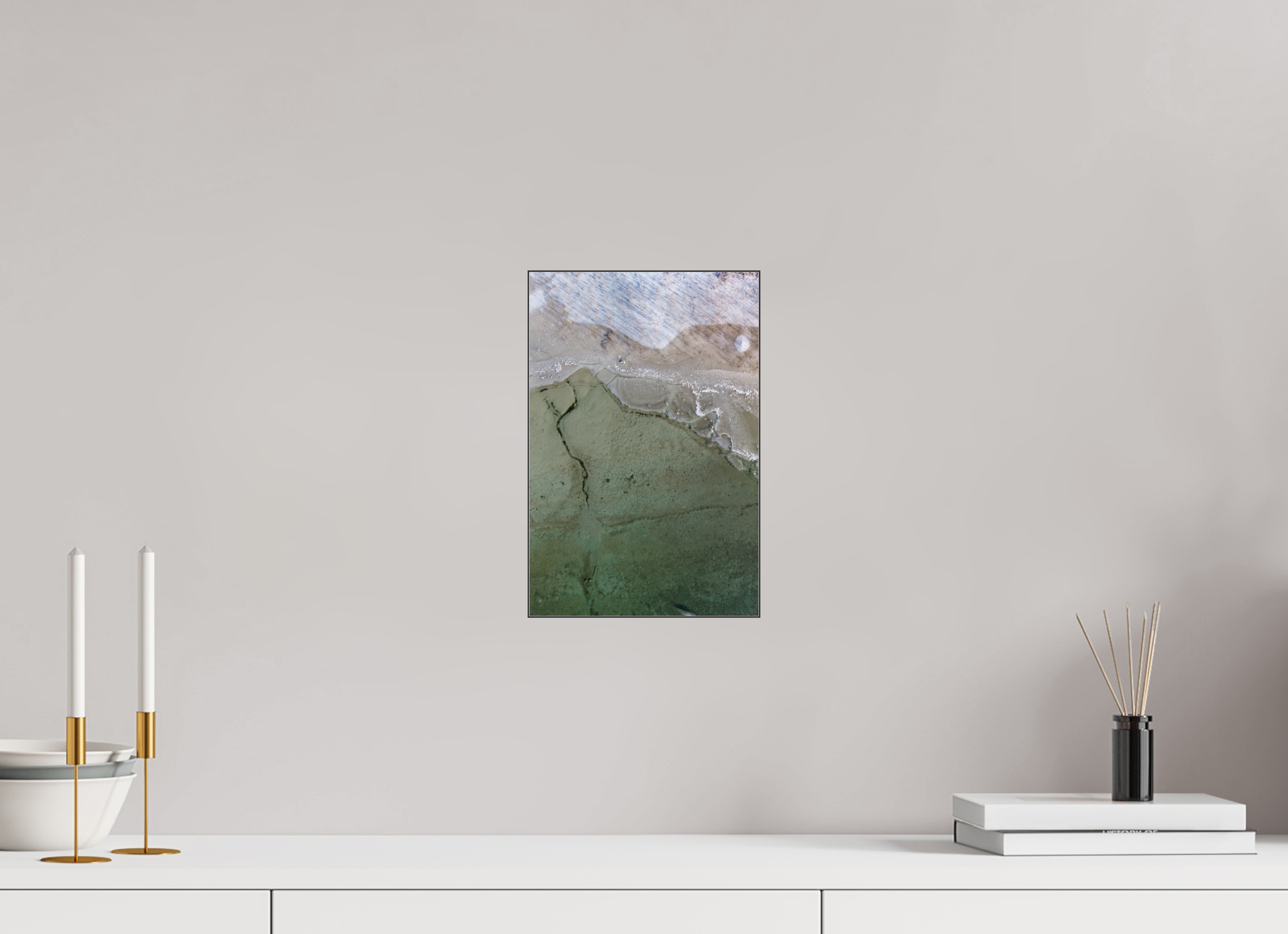 20 x 30 cm, Foto-Abzug hinter Acrylglas glänzend Shades of Cold