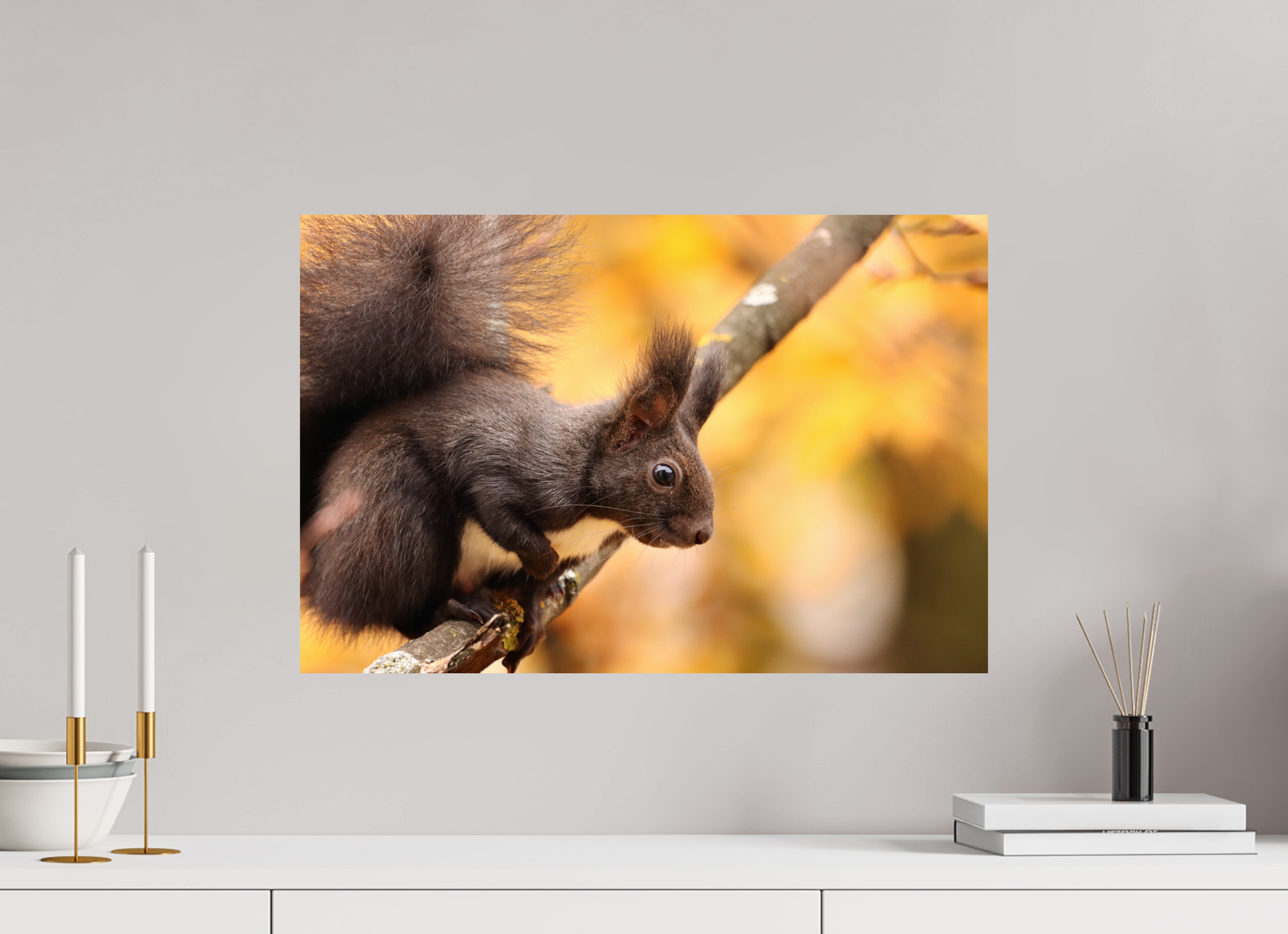 60 x 40 cm, Fine Art Print auf Alu-Dibond Autumn Whisper