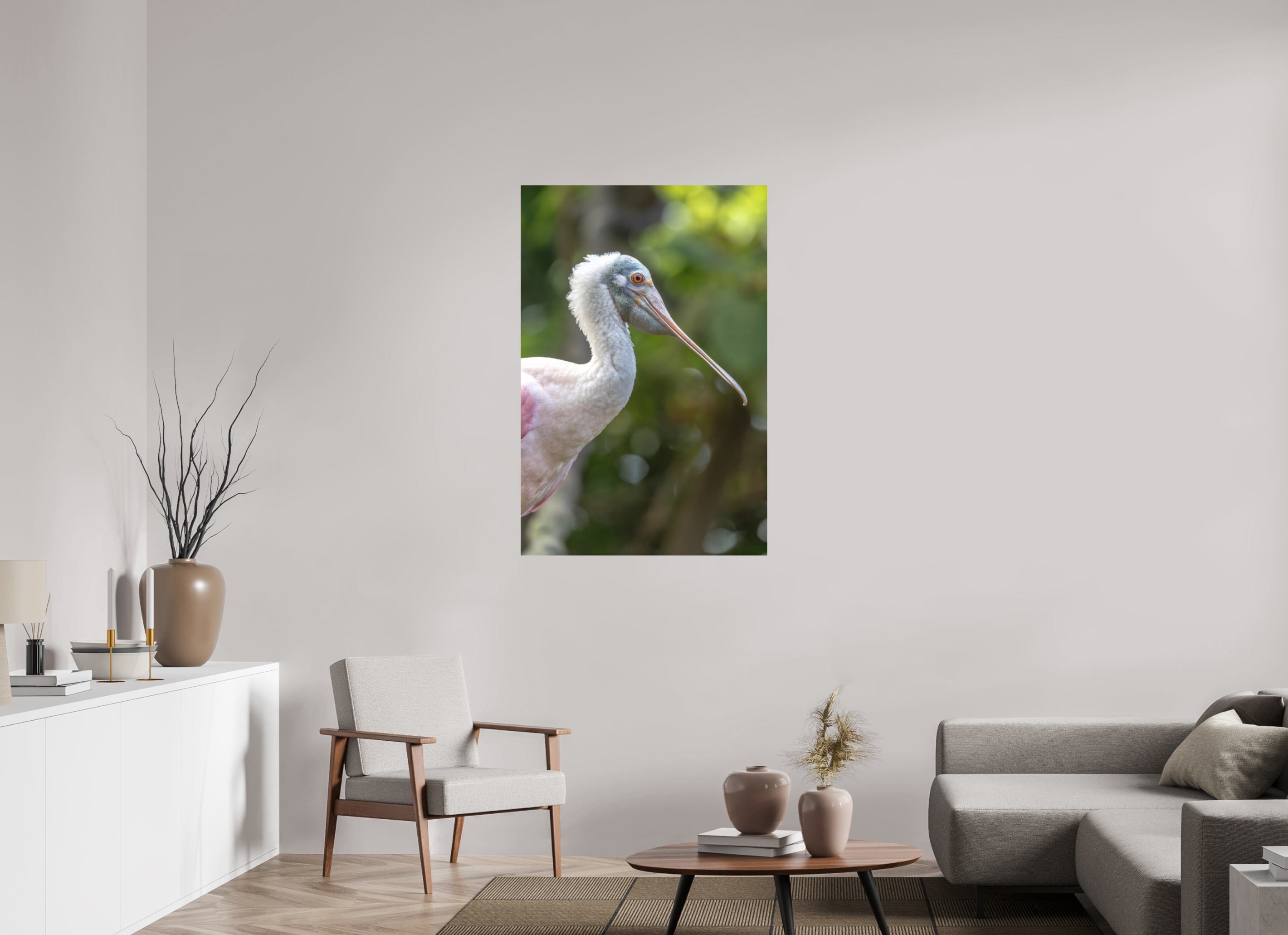 80 x 120 cm, Fine-Art Print Matt Profile in Pink