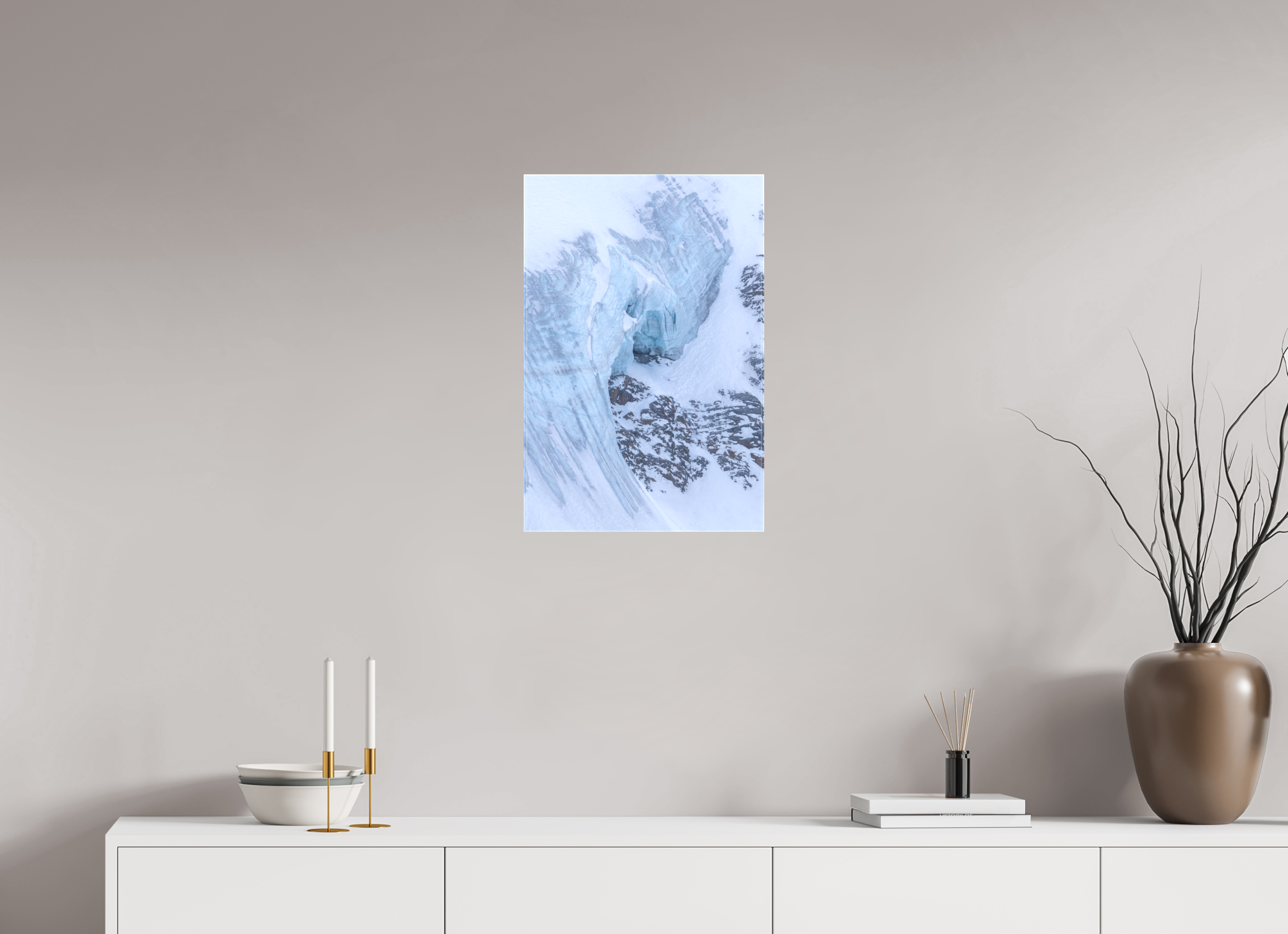 40 x 60 cm, Leinwand Eternal Ice